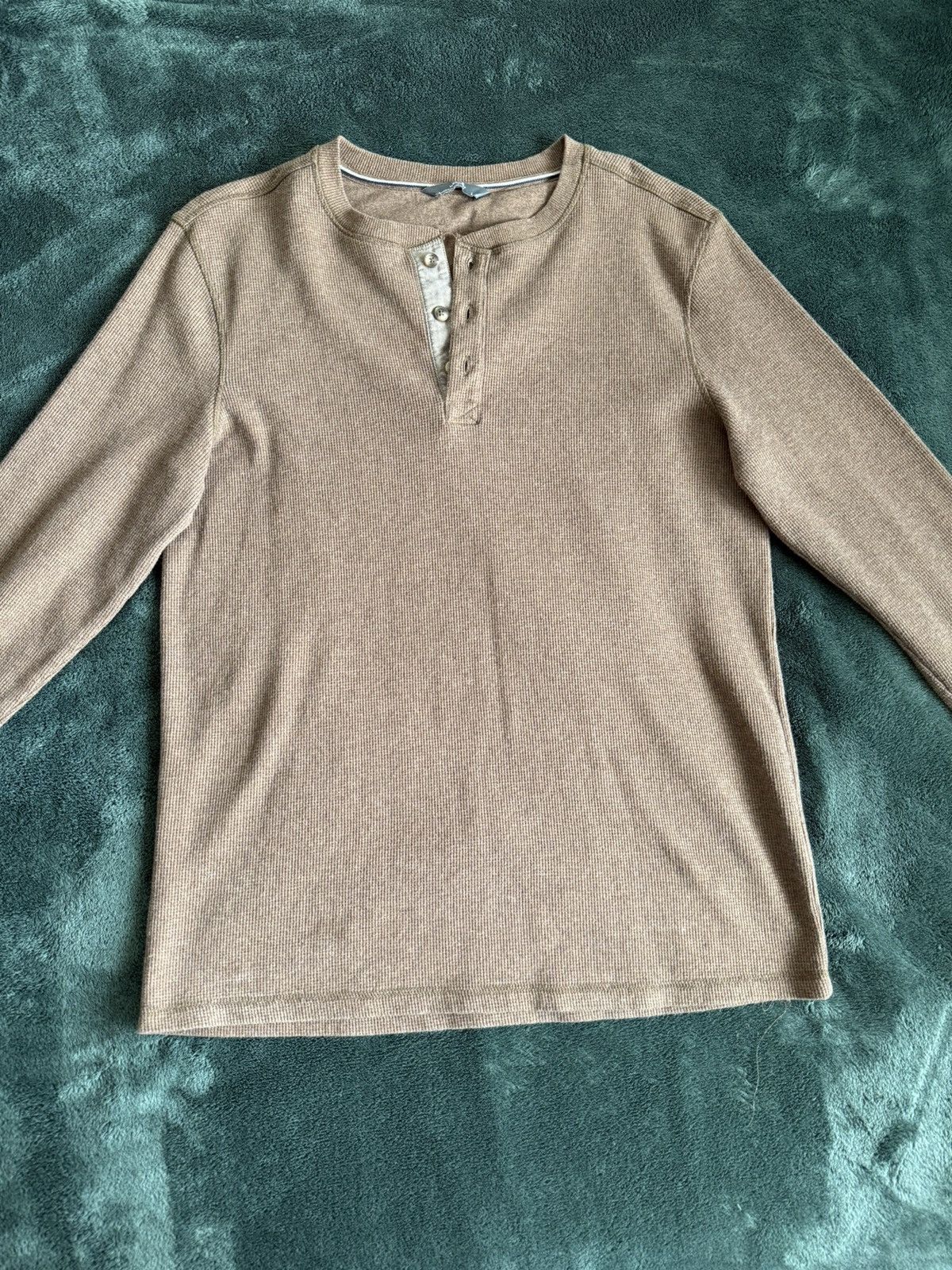 Other Brown Henley Shirt Size US L / EU 52-54 / 3 - 1 Thumbnail