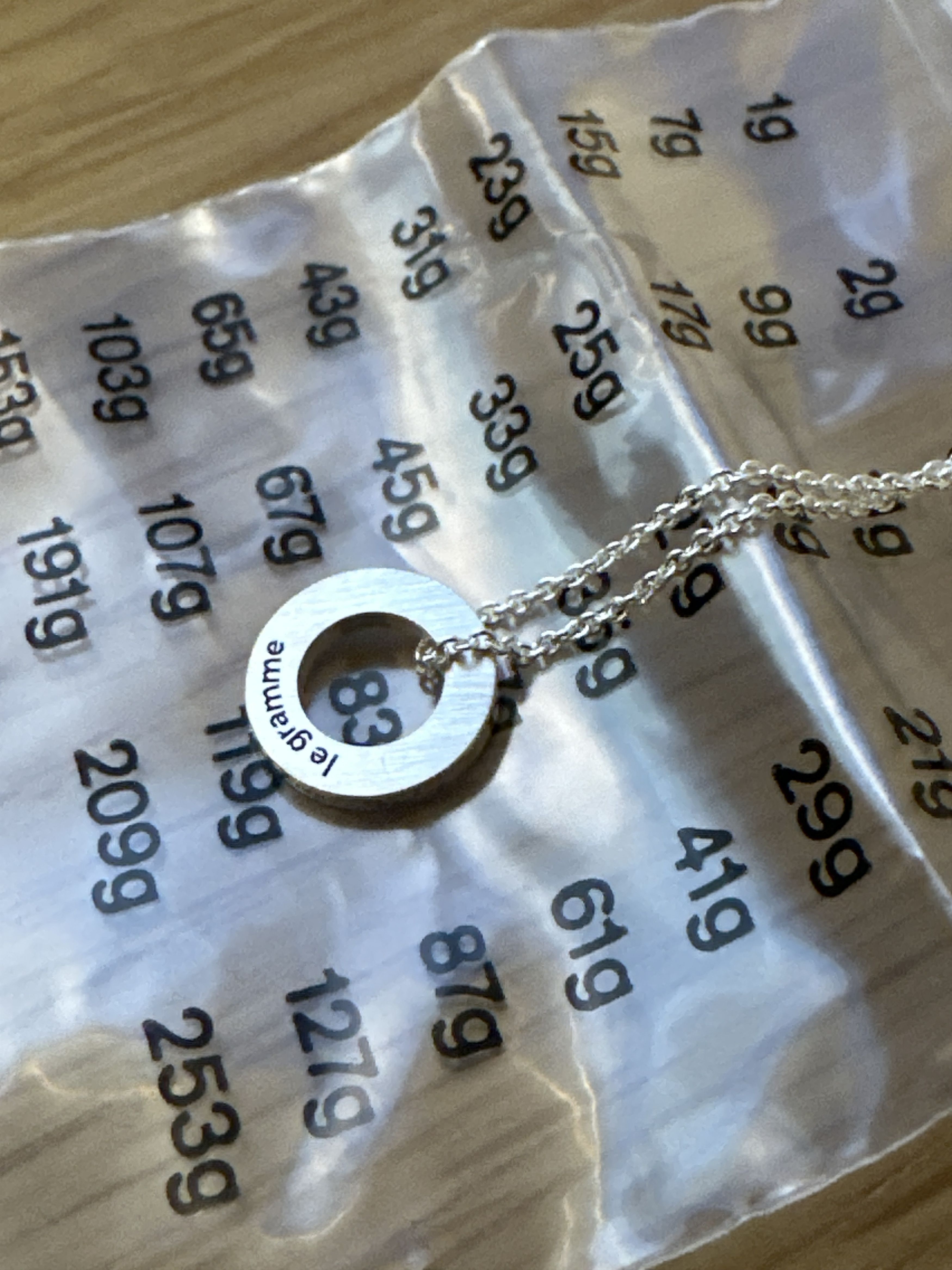 Le Gramme round necklace le 1.1g Size ONE SIZE - 5 Thumbnail