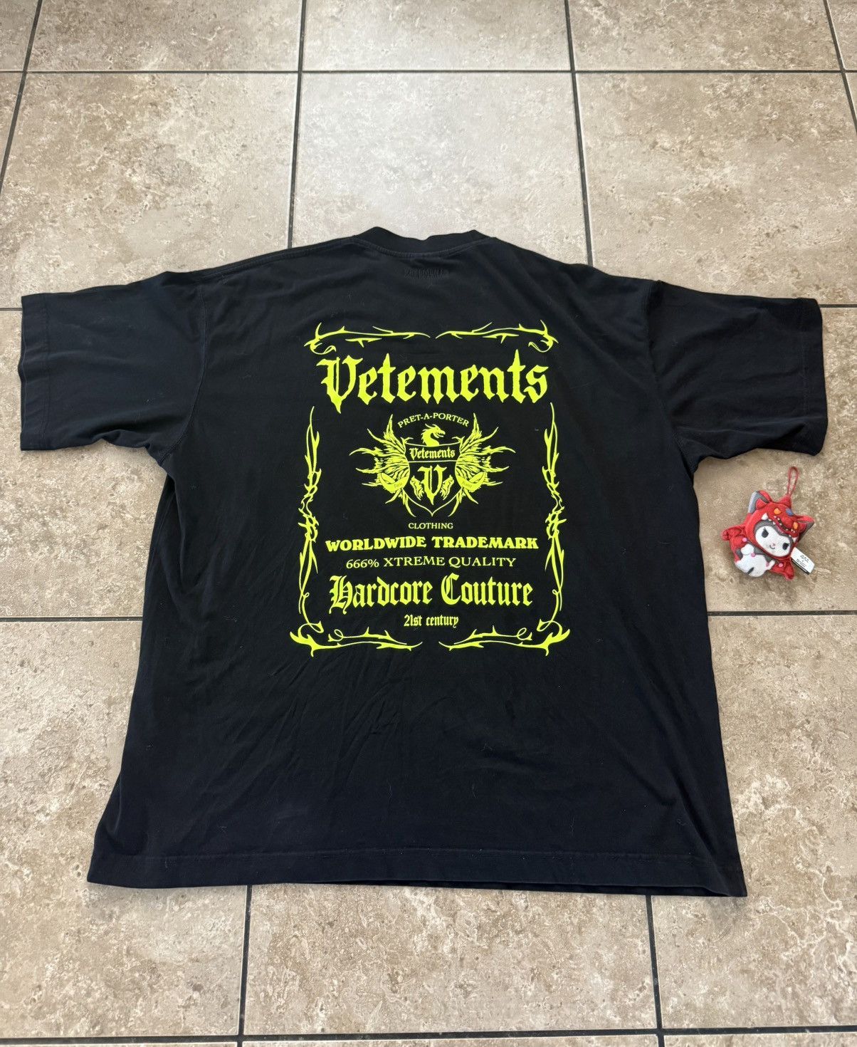 Vetements Vetements Pret-a-Porter Tee Size US M / EU 48-50 / 2 - 2 Thumbnail