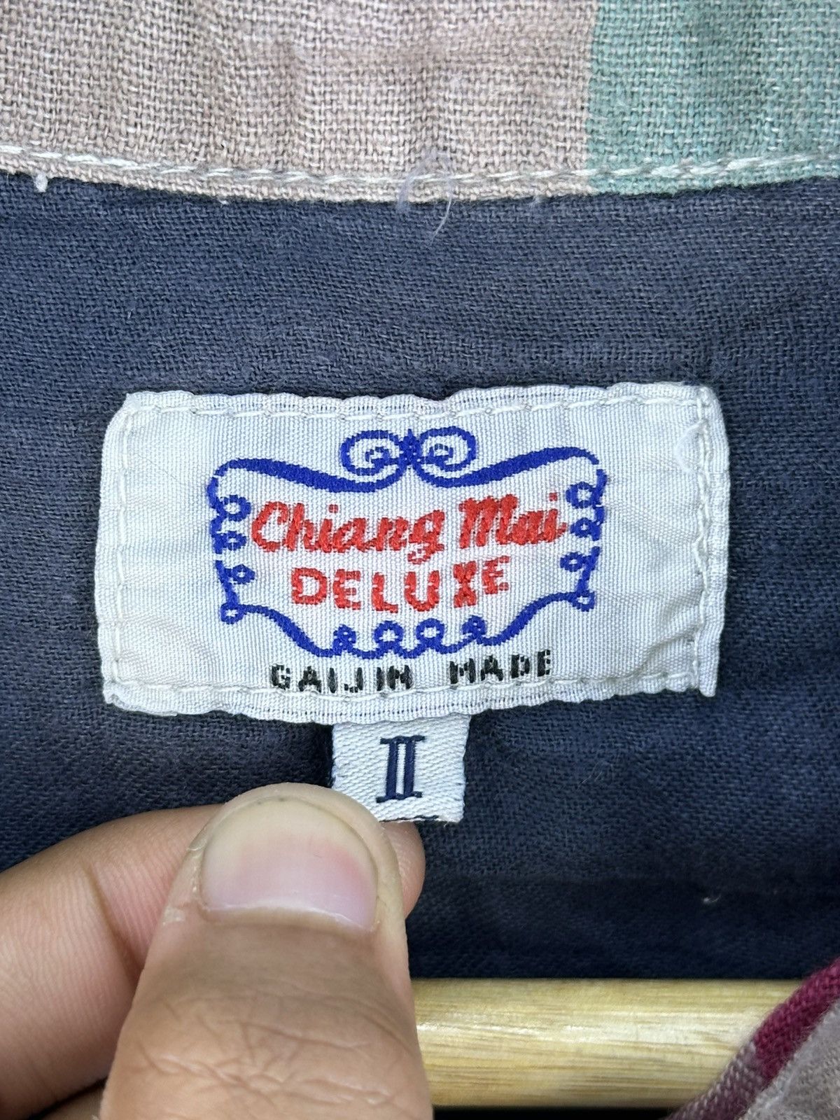 Japanese Brand Chiang Mai Deluxe Rare Patchwork Flannel Shirt Button Up Size US M / EU 48-50 / 2 - 13 Thumbnail