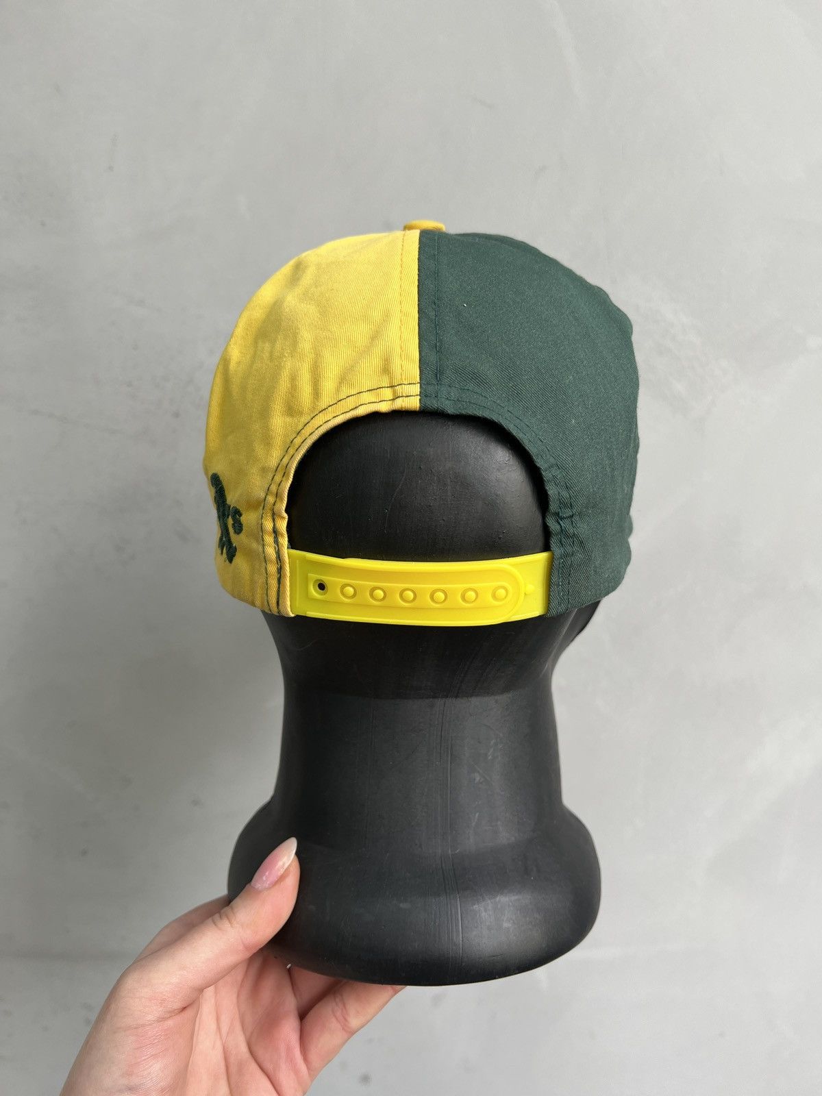 thisisneverthat Vintage 90s big log MLB Oakland Athletics cap y2k Size ONE SIZE - 7 Thumbnail
