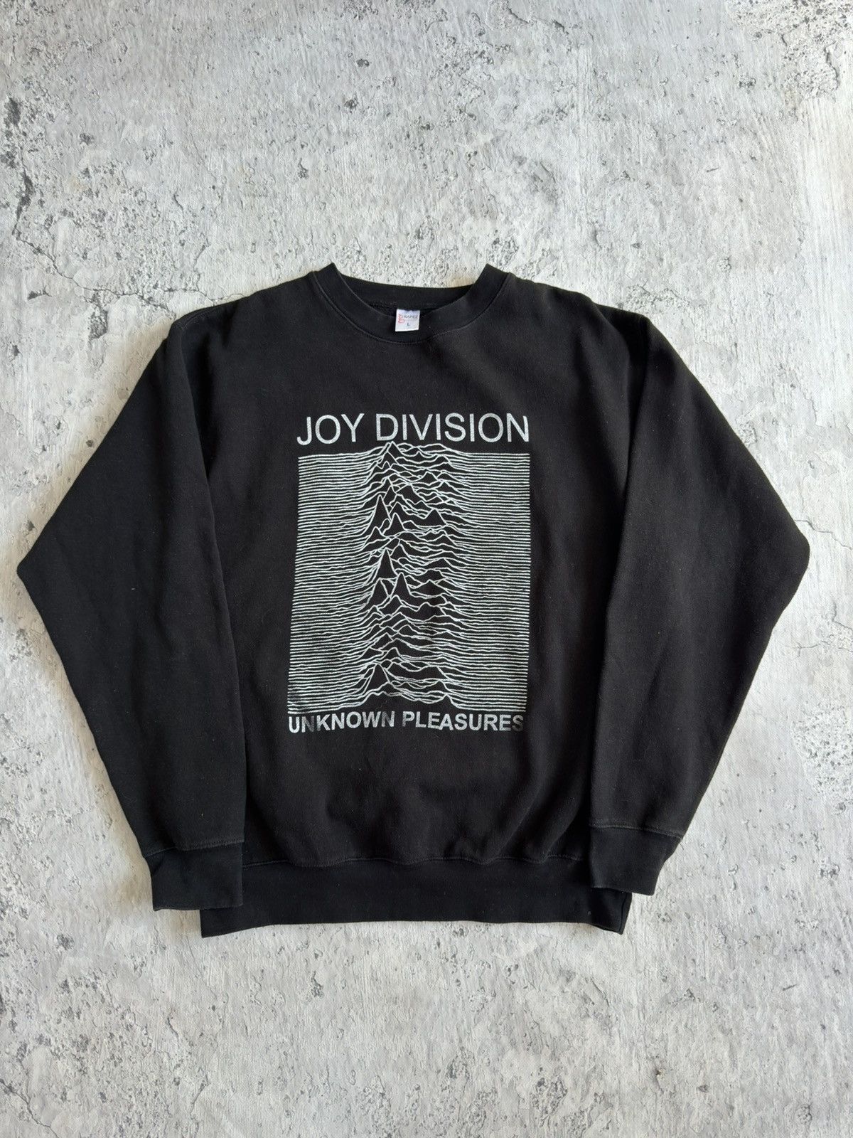Joy Division Vintage 90s Joy Division Unknown Pleasures Sweatshirt Size US L / EU 52-54 / 3 - 5 Thumbnail