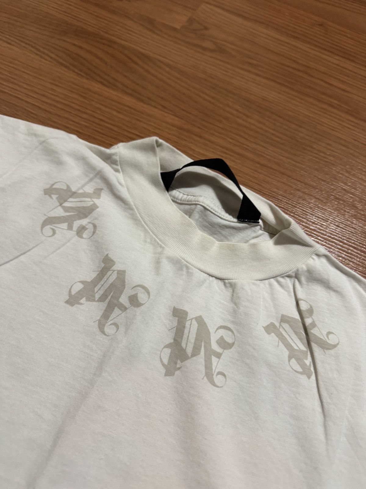Palm Angels Palm Angels - off white t-shirt Size US XS / EU 42 / 0 - 5 Thumbnail