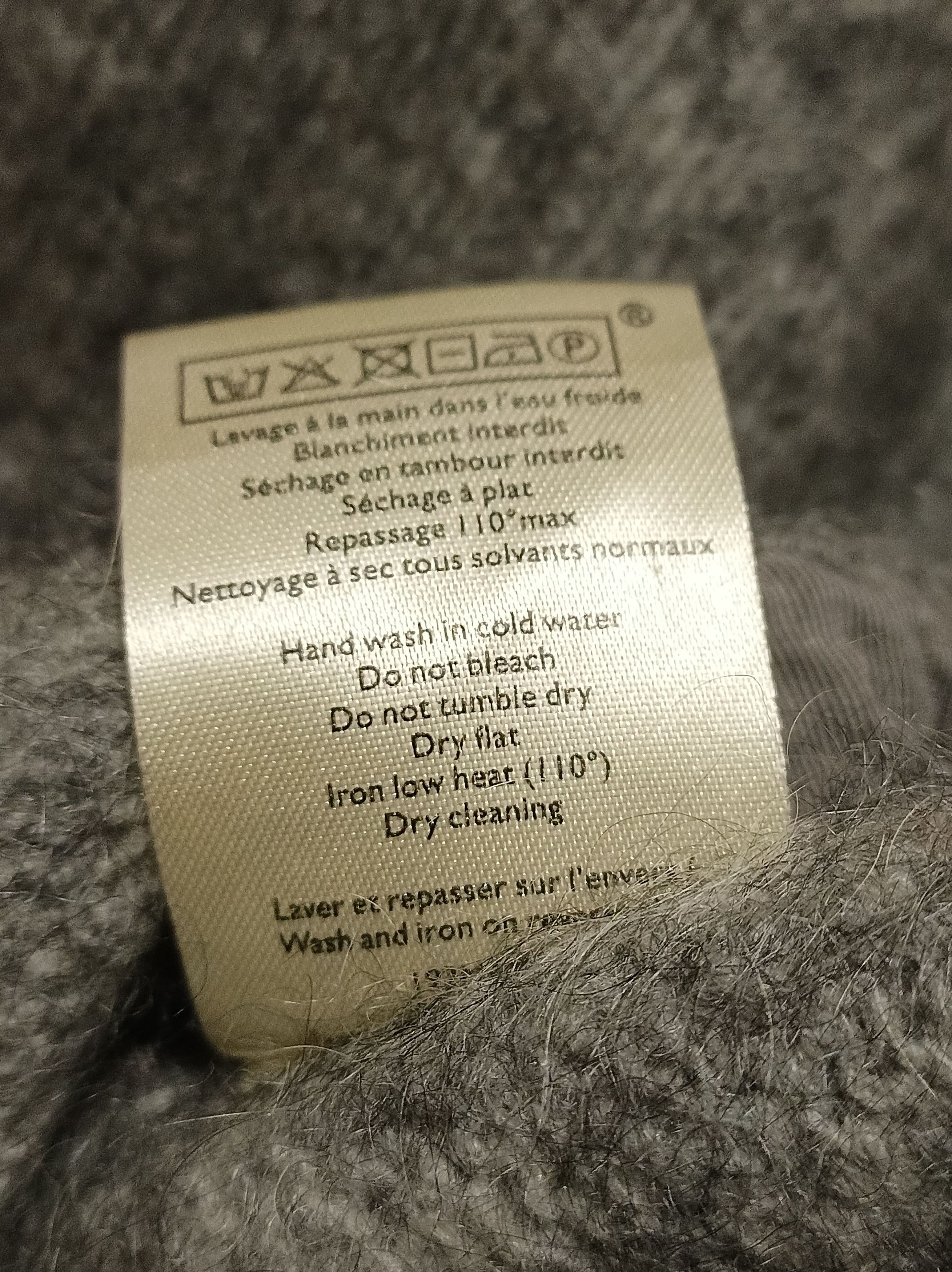 Sezane SEZANE Paul Jumper Grey Wool Mohair Sweater Size S Size S / US 4 / IT 40 - 10 Thumbnail