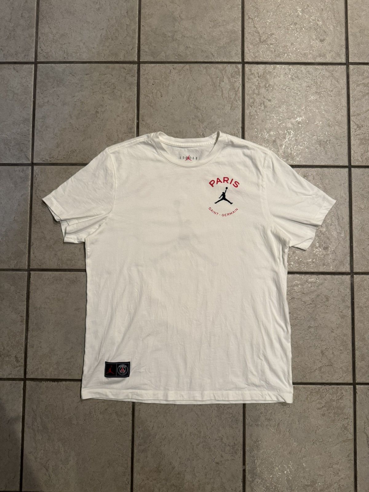 Jordan Brand Air Jordan XL Shirt Paris Saint Germain Size US XL / EU 56 / 4 - 2 Thumbnail