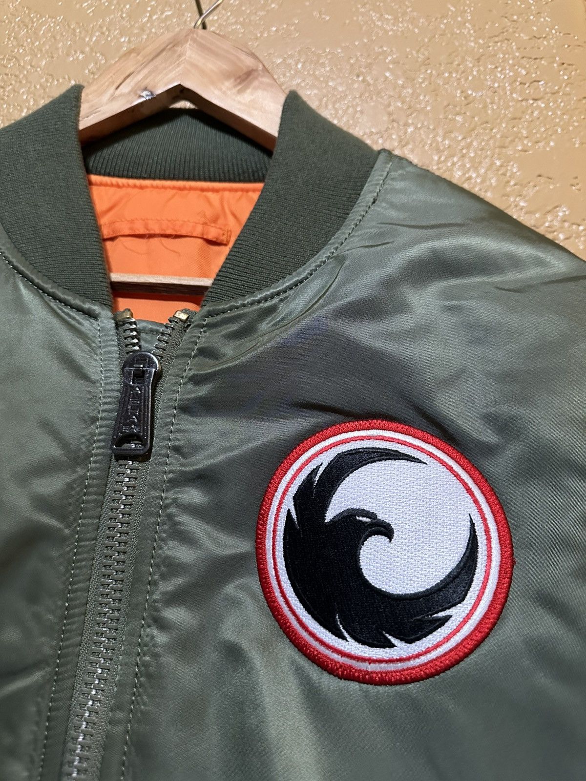 Alpha Industries RARE Alpha Industries Pierced Skull MA-1 Bomber Jacket GRAIL Size US L / EU 52-54 / 3 - 4 Thumbnail