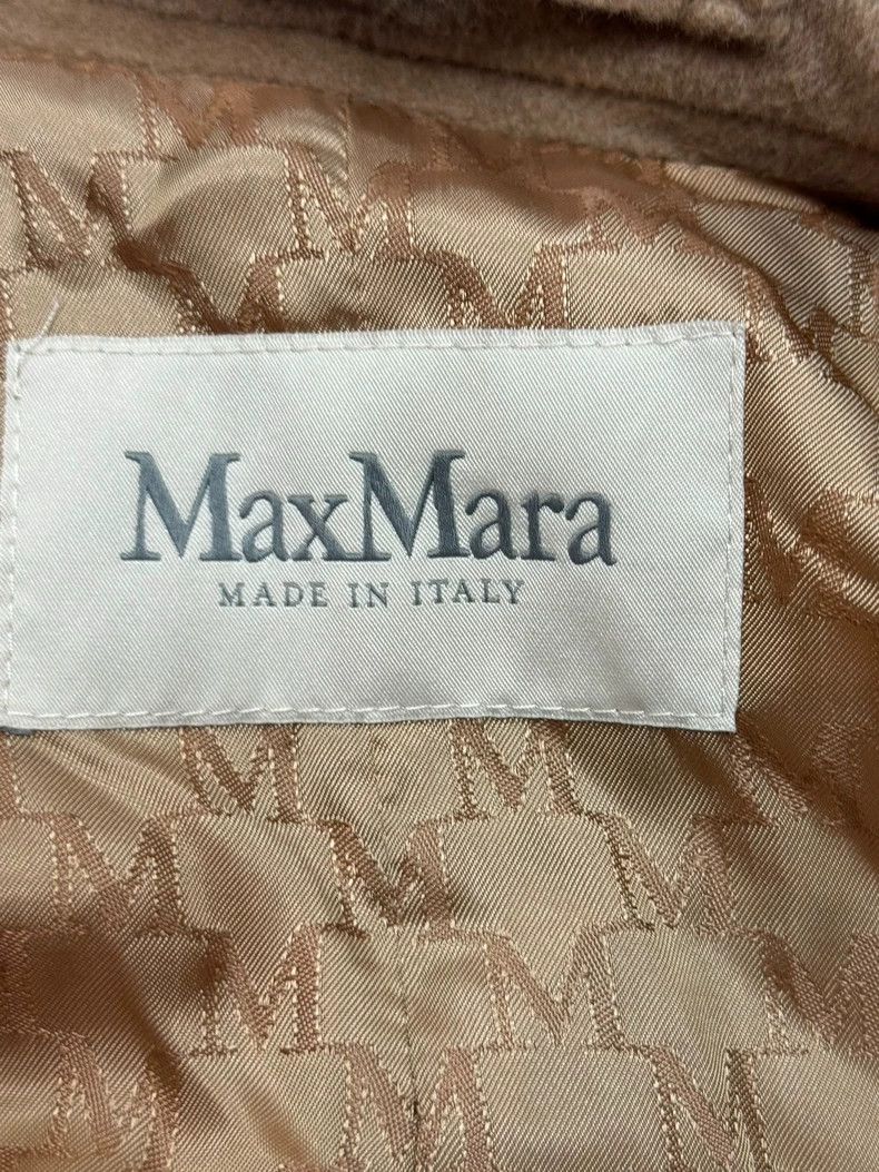 Max Mara Max Mara 101801 Camel double-breasted long wool coat Size XS / US 0-2 / IT 36-38 - 7 Thumbnail