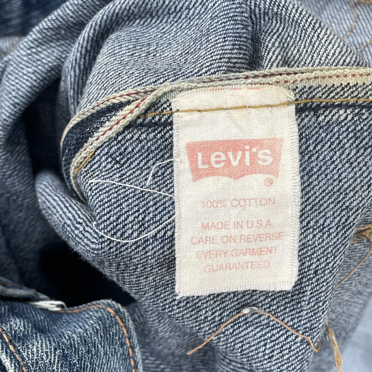 Levi's × Levi's Made & Crafted × Levi's Vintage Clothing “PECULIAR 80s SELVEDGED 501 LEVIS” VINTAGE WEIRD LEVIS DENIM Size US 36 / EU 52 - 14 Thumbnail