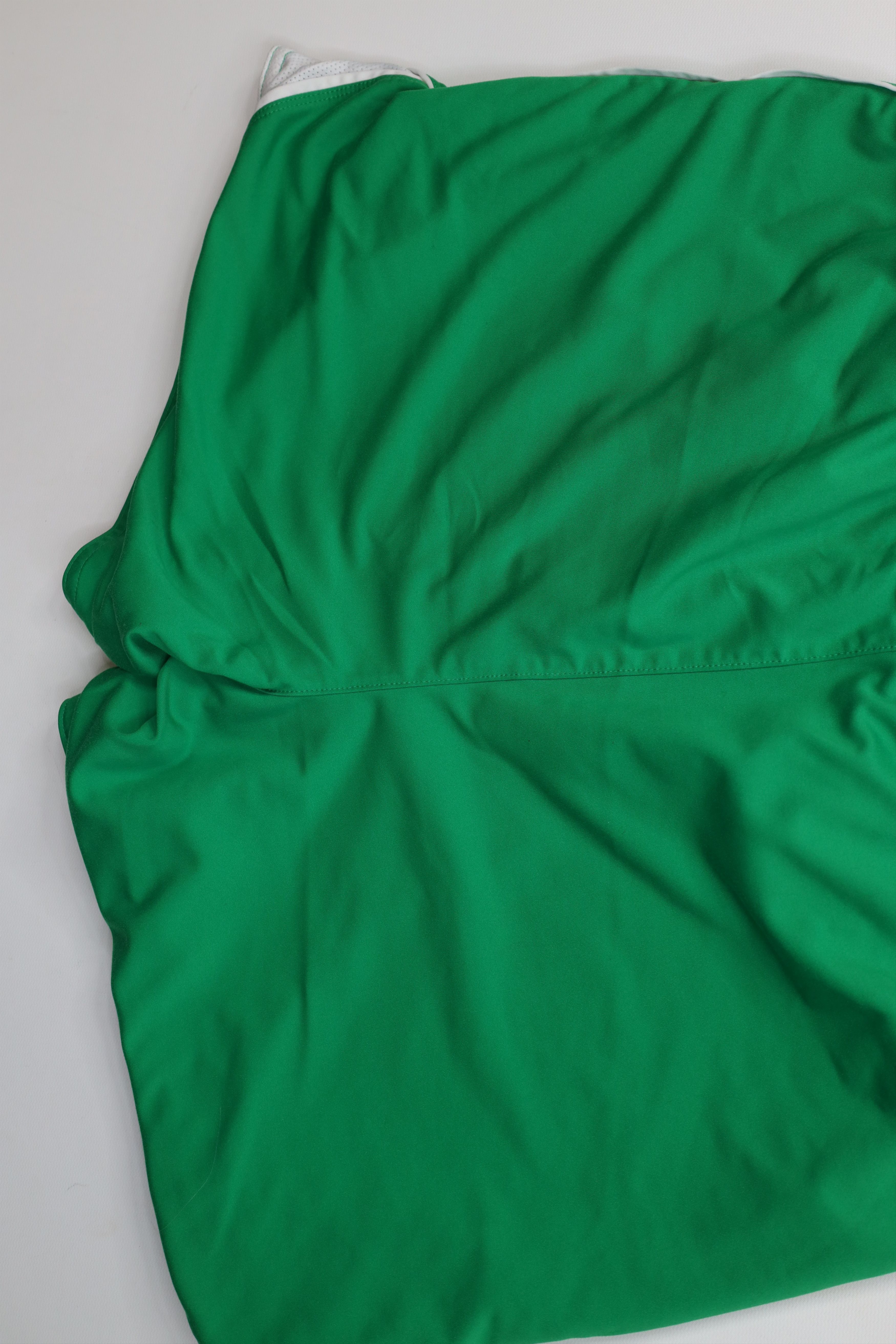 Nike Vintage Nike Swoosh Reversible Soccer Shorts Green White Size 33" - 7 Thumbnail