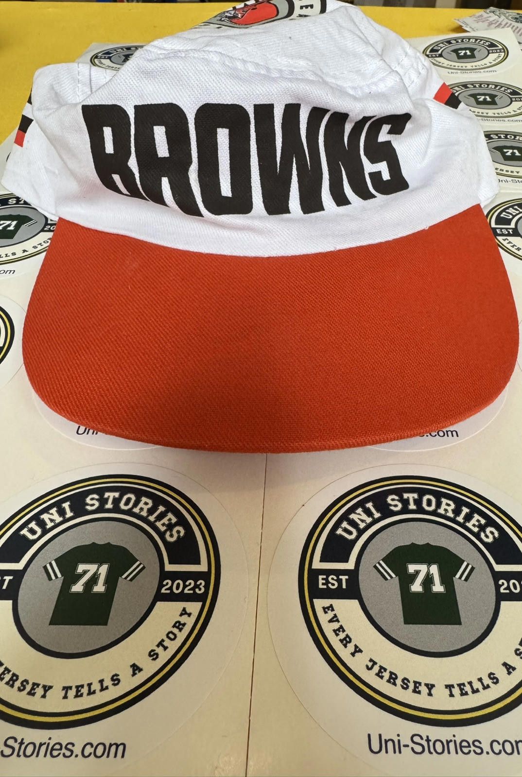 Other Cleveland Browns Vintage Painter Cap White Snapback Size ONE SIZE - 1 Thumbnail