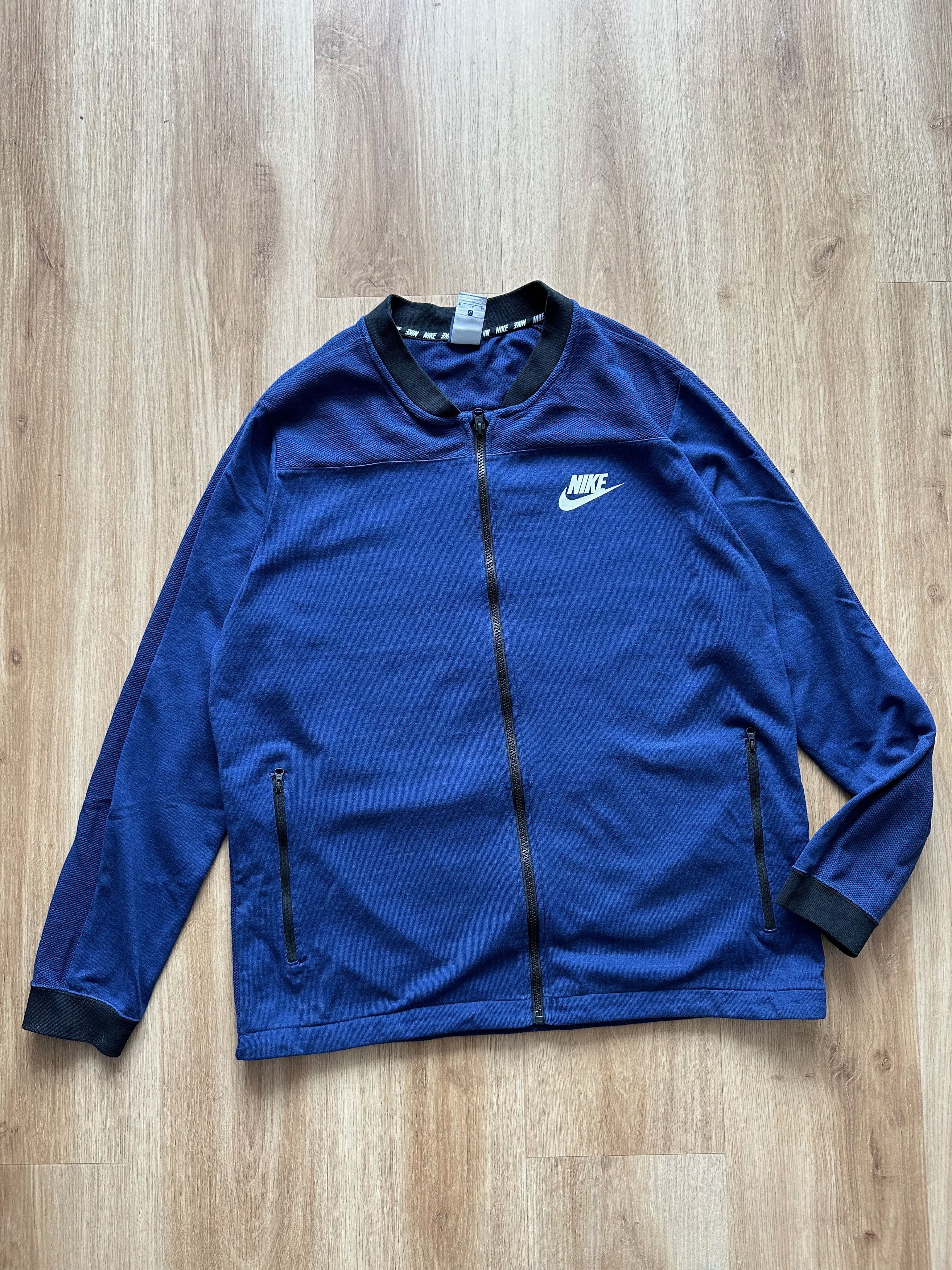 Nike NIKE athletic top light jacket blue XL Size US XL / EU 56 / 4 - 6 Thumbnail
