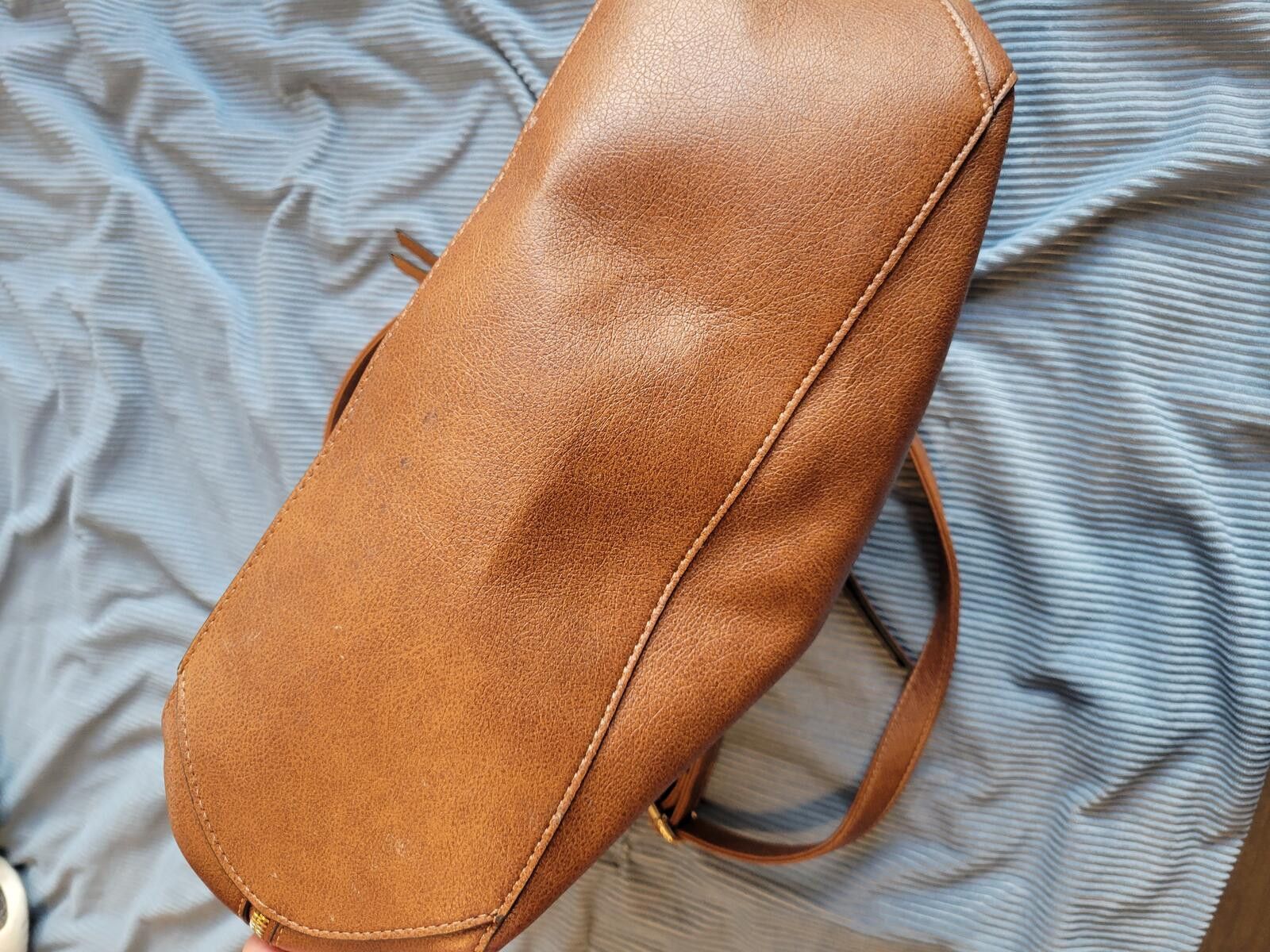 Other Brown Faux Leather Shoulder Bag with Multiple Compartments Size ONE SIZE - 7 Thumbnail