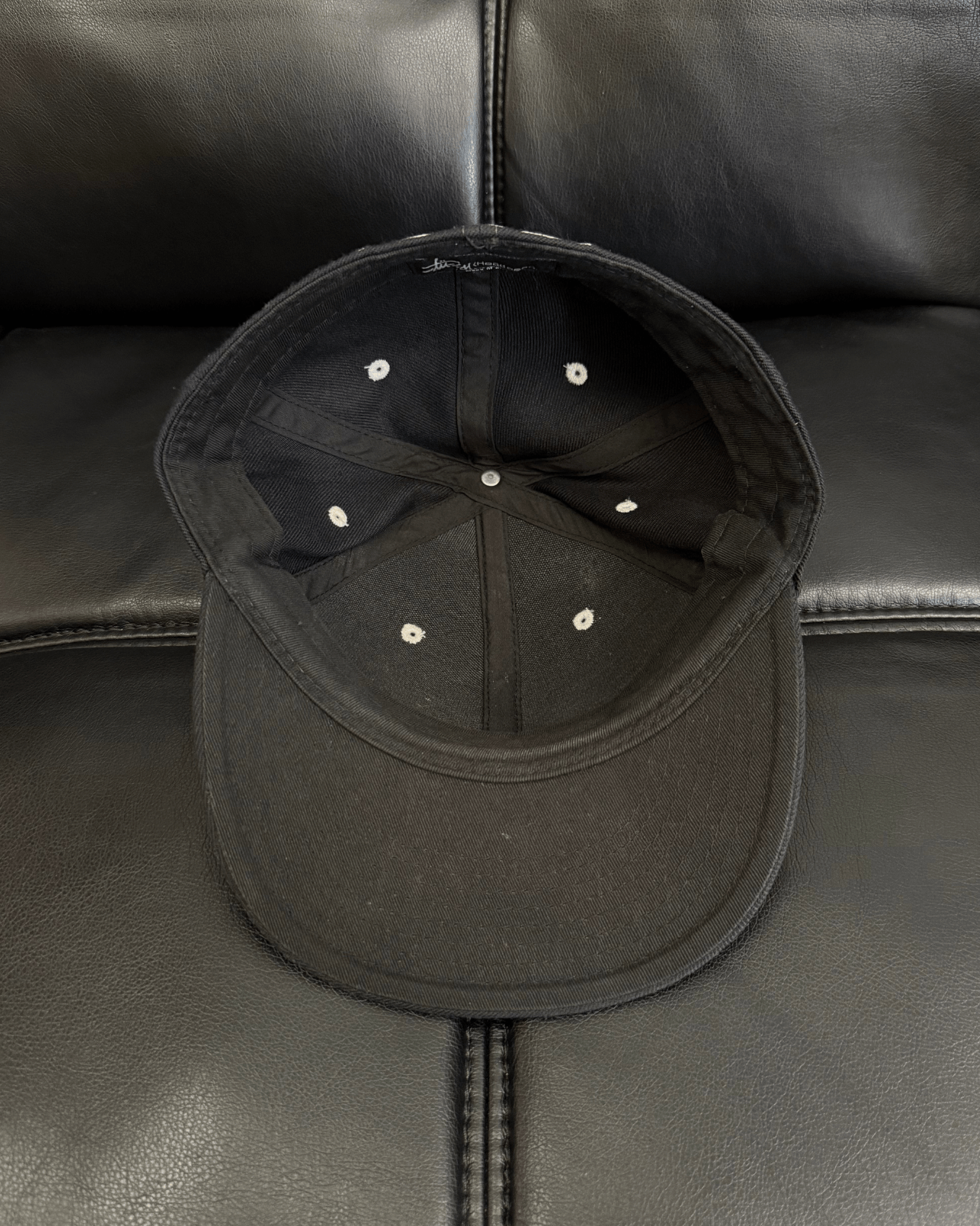 Stussy × Vintage Rare Vintage Stussy Graffiti World Tour Fitted Hat - M / 7 Size ONE SIZE - 6 Thumbnail