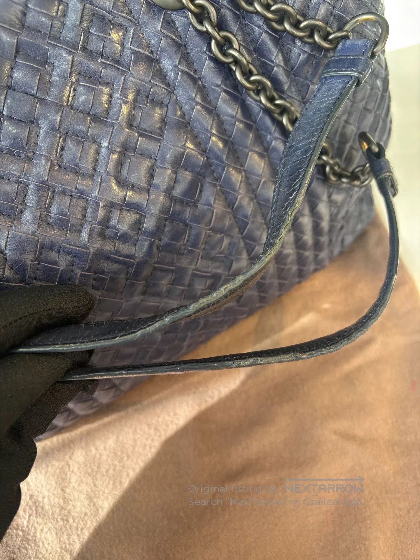 Bottega Veneta Bottega Veneta Woven Leather Shoulder Bag. Size ONE SIZE - 7 Thumbnail