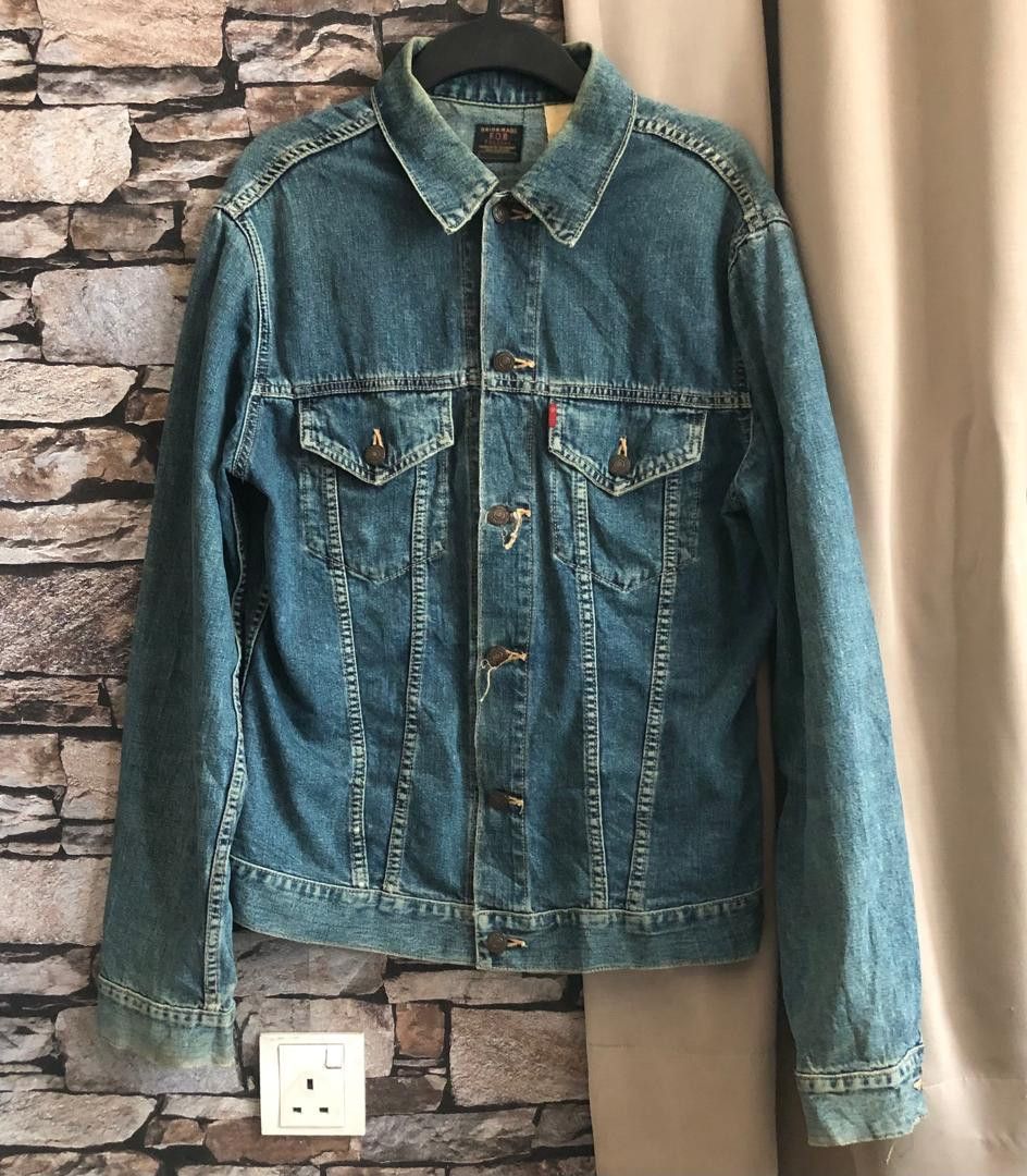 Other FOB Factory Japan Denim Jacket Trucker Indigo Made Japan Size US M / EU 48-50 / 2 - 1 Thumbnail