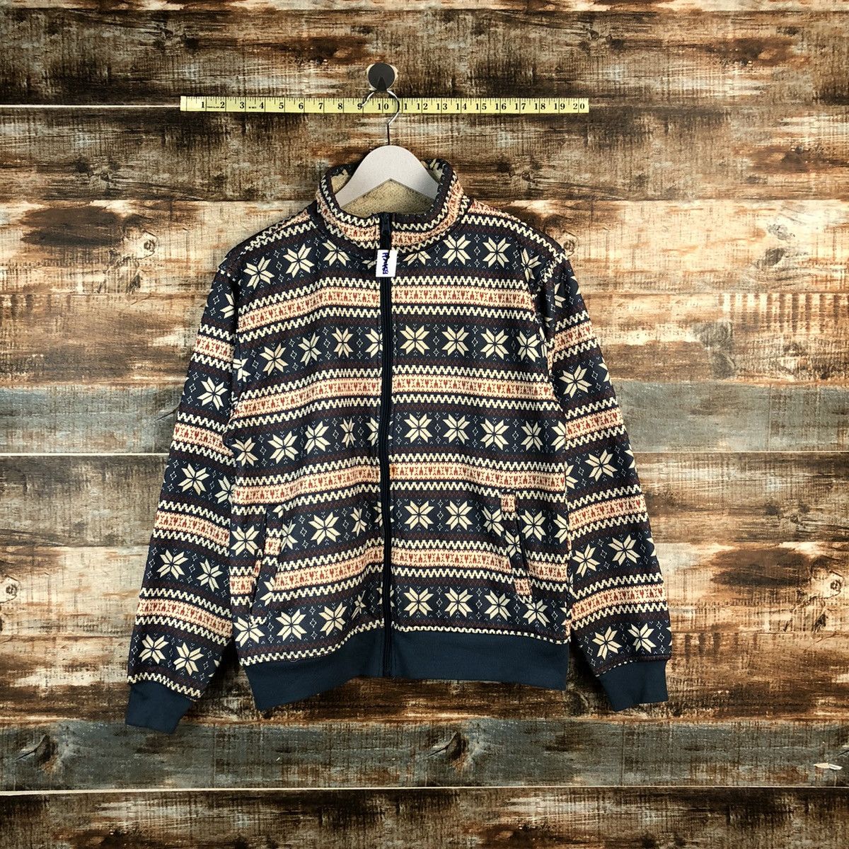 Japanese Brand Ragaxx Blue japan vintage art Sweater #A2459 Size US M / EU 48-50 / 2 - 1 Thumbnail