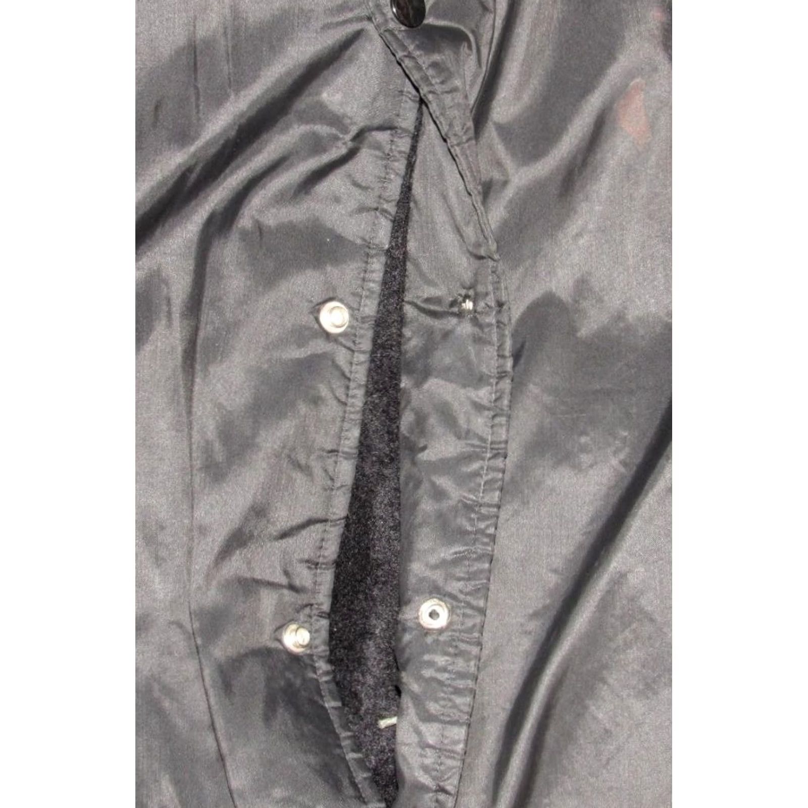 Champion Vtg 60s CHAMPION Running Man Terryville Varsity Coaches Jacket XL Men Black Nylon Jacket Mens XL Size US XL / EU 56 / 4 - 5 Thumbnail