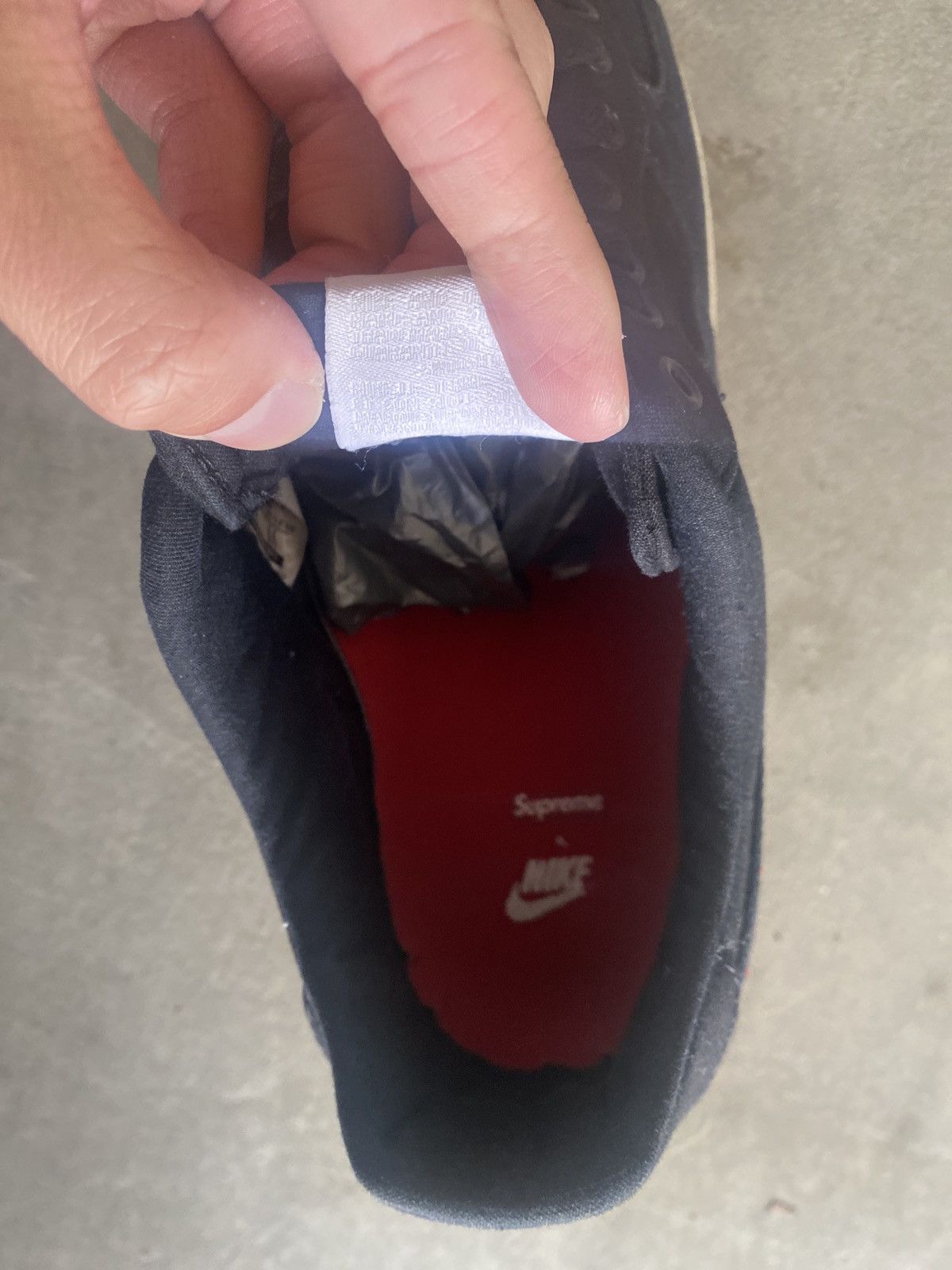 Nike × Supreme OG Nike Supreme Force Black Canvas Size US 11 / EU 44 - 8 Thumbnail