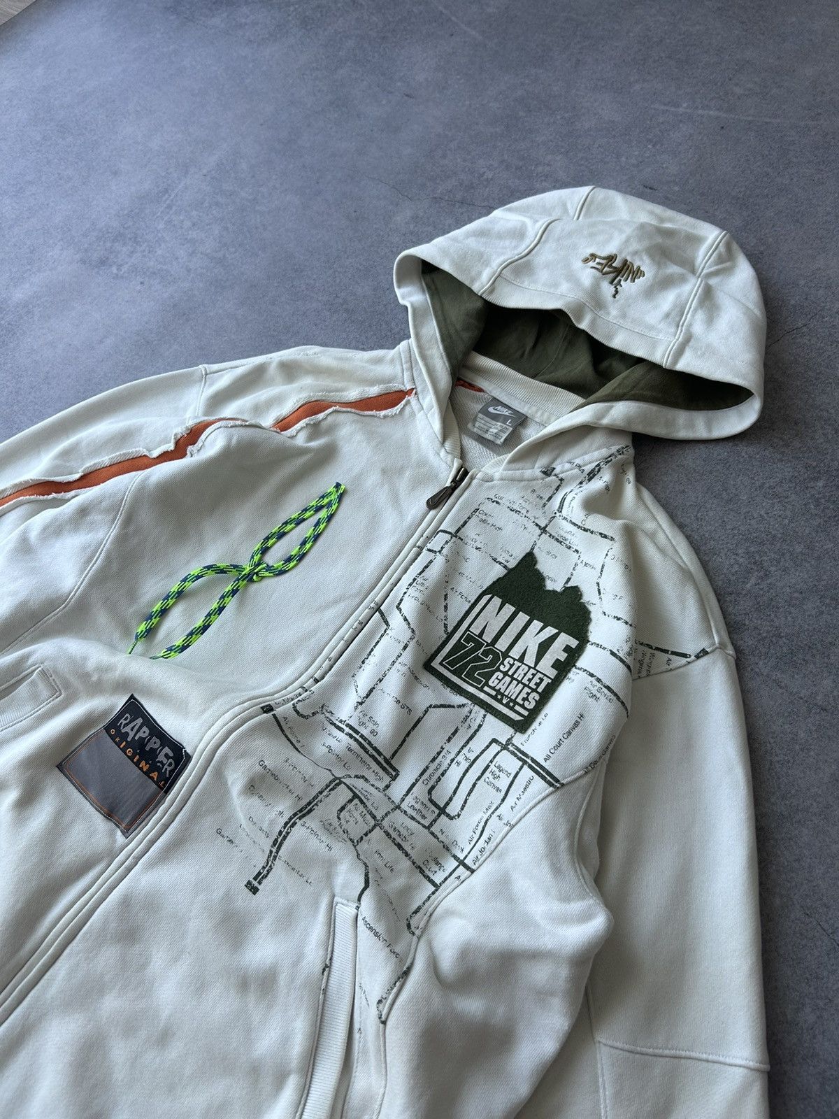 Vintage Vintage Nike Street Games y2k zip-hoodies men’s Size US M / EU 48-50 / 2 - 2 Thumbnail