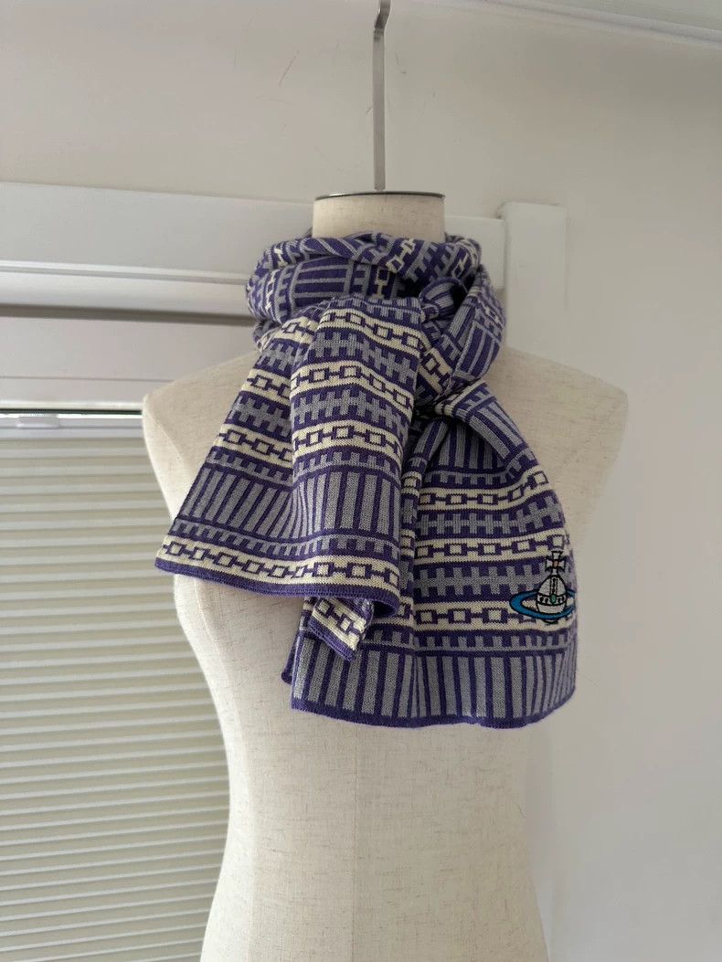 Vivienne Westwood Vivienne Westwood Knitted scarf Size ONE SIZE - 6 Thumbnail