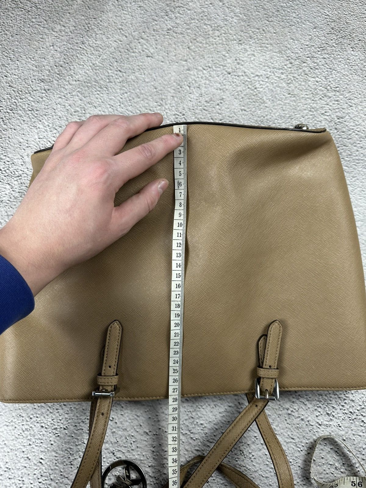 Michael Kors Michael Kors Woman’s Shoulder Bag Tote Beige Old Money Size ONE SIZE - 19 Thumbnail