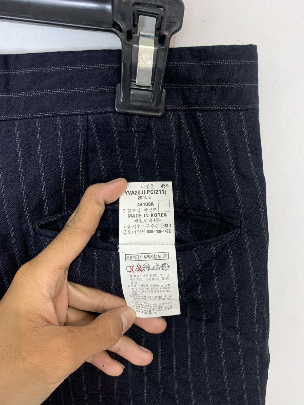 Givenchy Givenchy men stripe trousers casual pants Size US 30 / EU 46 - 9 Thumbnail