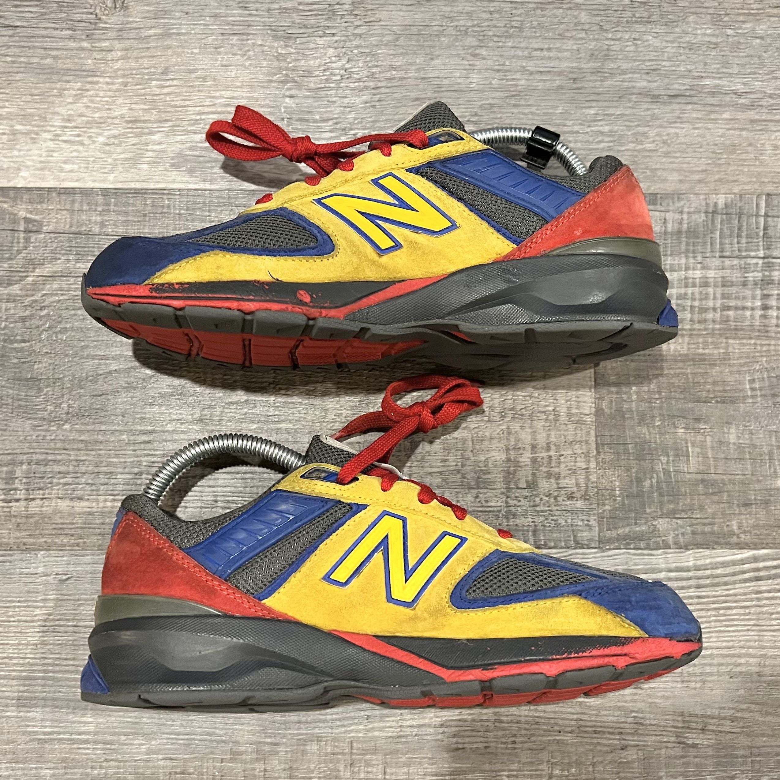New Balance × Vintage NEW BALANCE • 990v5 "EAT" (5.5M) Size US 5.5 / EU 38 - 4 Thumbnail