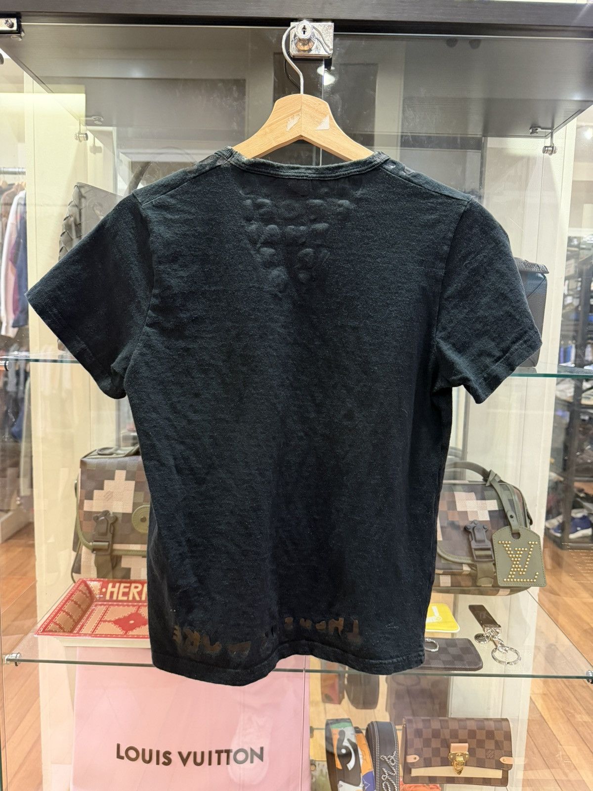 Maison Margiela Maison Margiela A/W11 Aids Awareness Tee - Black Size US S / EU 44-46 / 1 - 2 Thumbnail