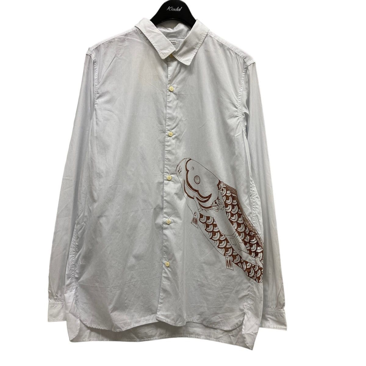Visvim visvim 17aw Shirt Stripe carp print shirt 0117205011013 Size US XL / EU 56 / 4 - 1 Thumbnail
