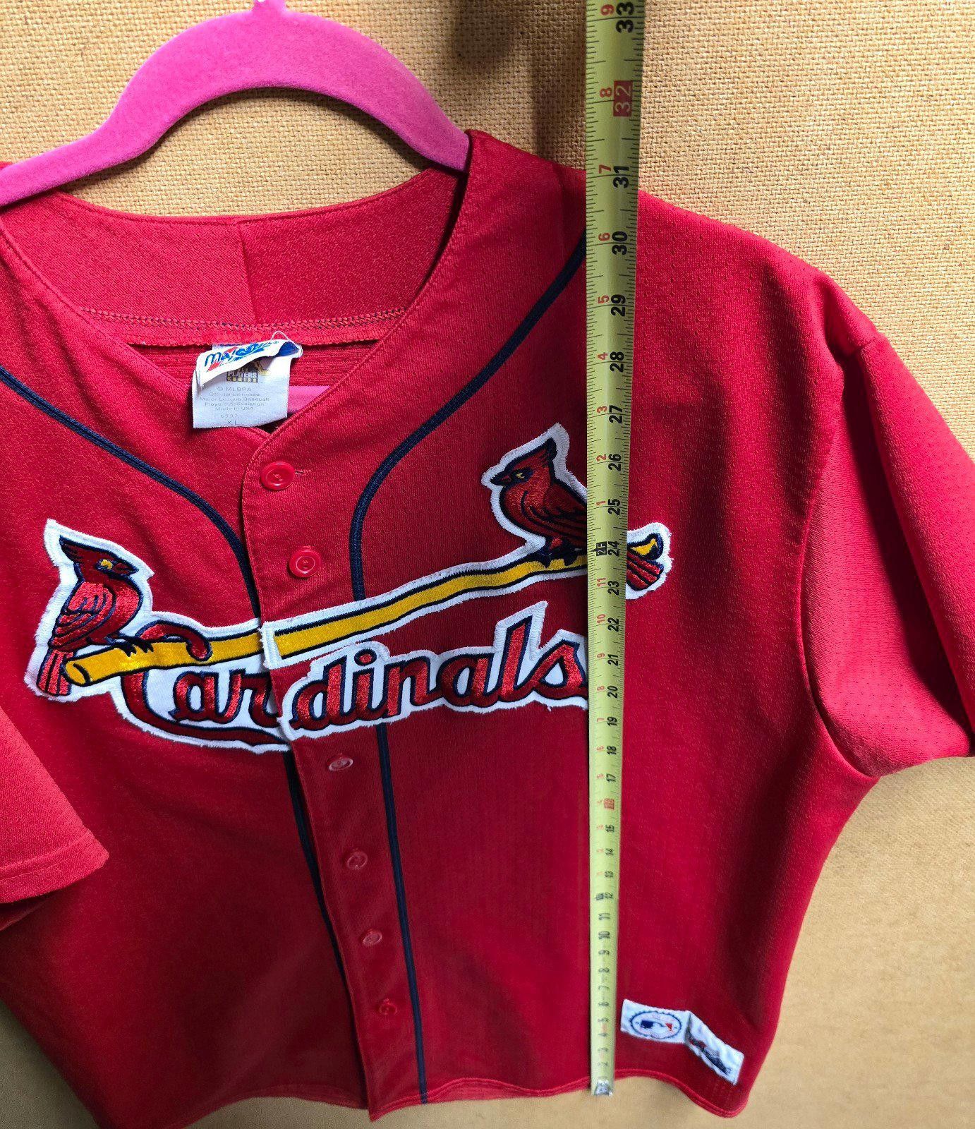 Majestic VTG Authentic MAJESTIC ST.LOUIS CARDINALS MCGWIRE JERSEY XL Size US XL / EU 56 / 4 - 9 Thumbnail