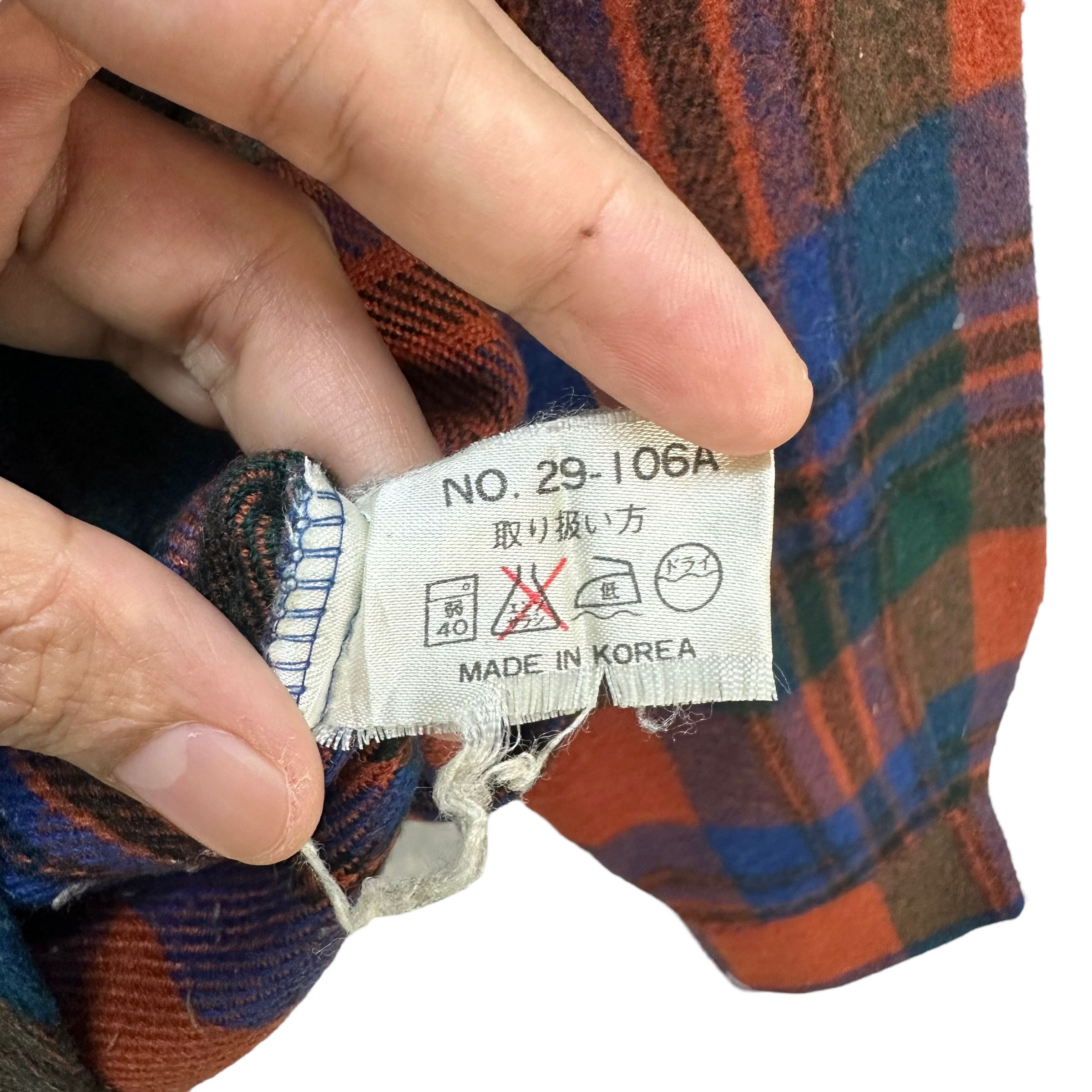 Vintage VINTAGE GEMBONY OUTDOOR STYLING TARTAN FLANNEL #7499-149 Size US M / EU 48-50 / 2 - 9 Thumbnail