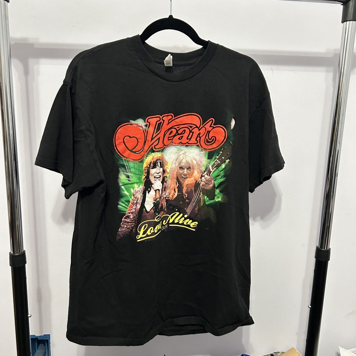 Alstyle Alstyle Heart Love Alice Black Graphic Tee Sz L - "Wally" Size US L / EU 52-54 / 3 - 2 Thumbnail