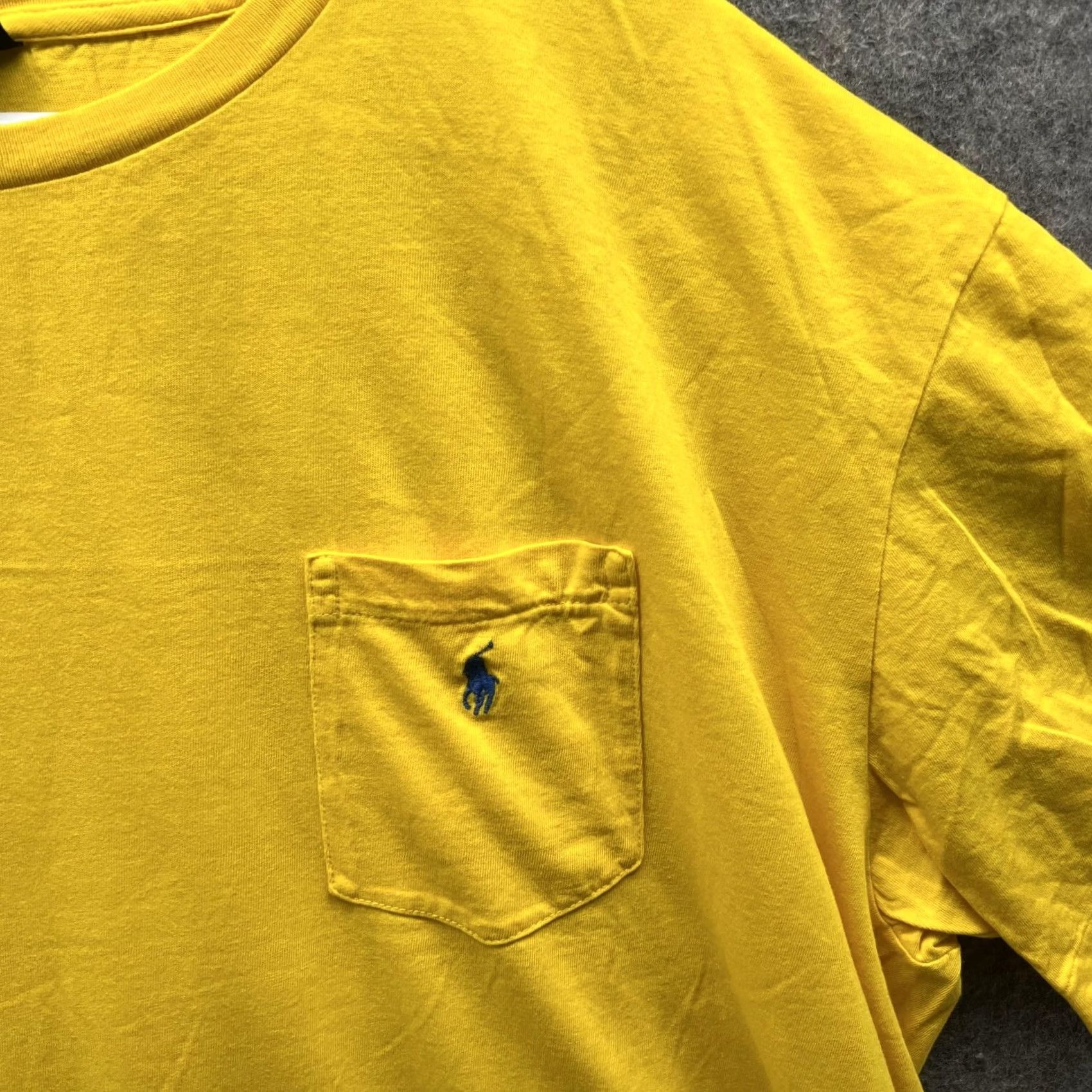 Ralph Lauren Ralph Lauren Shirt Men XL Yellow Casual Pocket Tee Crewneck XL Mens Size US XL / EU 56 / 4 - 7 Thumbnail