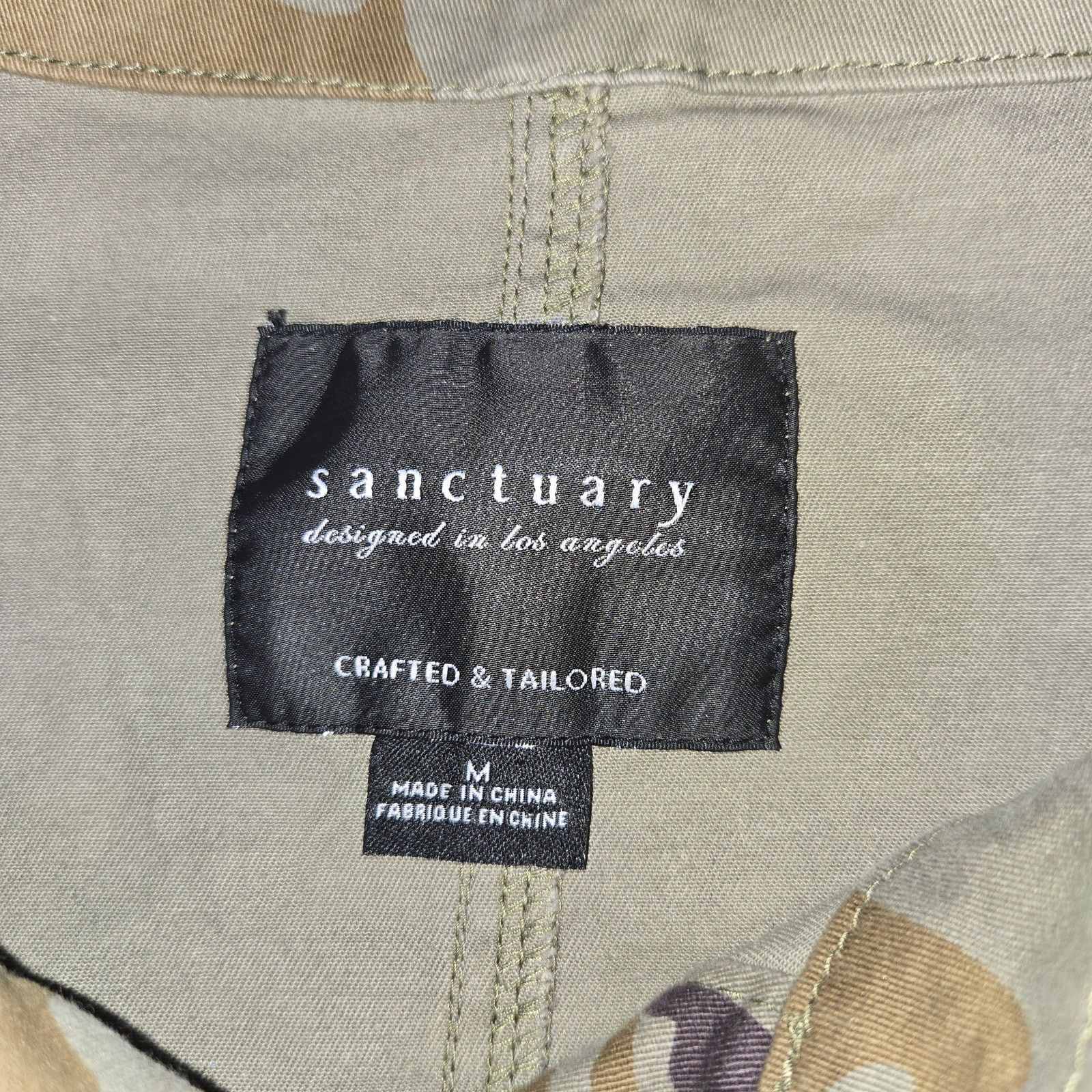 Sanctuary Sanctuary Camo Jacket women sz M Size M / US 6-8 / IT 42-44 - 6 Thumbnail