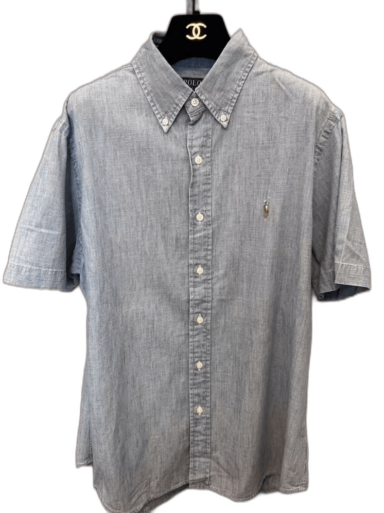 Ralph Lauren Polo Ralph Lauren Denim Short Sleeve Shirt Size M / US 6-8 / IT 42-44 - 1 Thumbnail