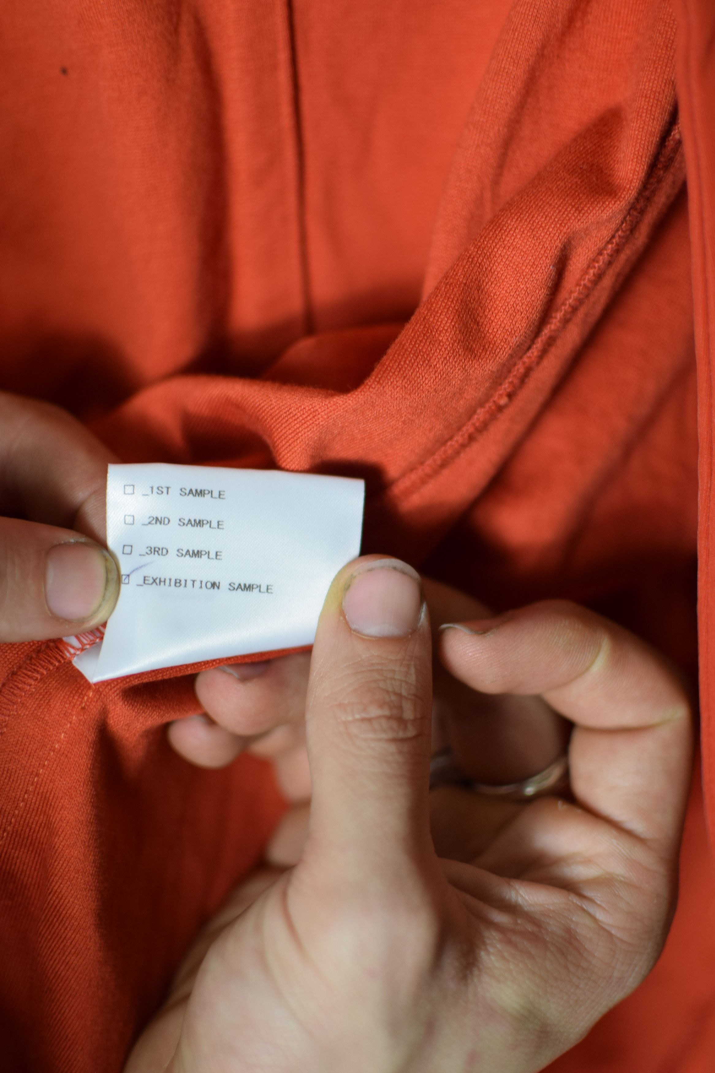 Julius Julius AW18 Divided Sample Vermillion Jacket - 677JAM2-VM Size US L / EU 52-54 / 3 - 12 Thumbnail