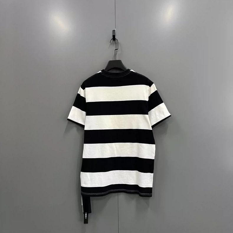 Givenchy Givenchy Black and White Striped Round Neck Short Sleeve 2 Size US S / EU 44-46 / 1 - 2 Thumbnail
