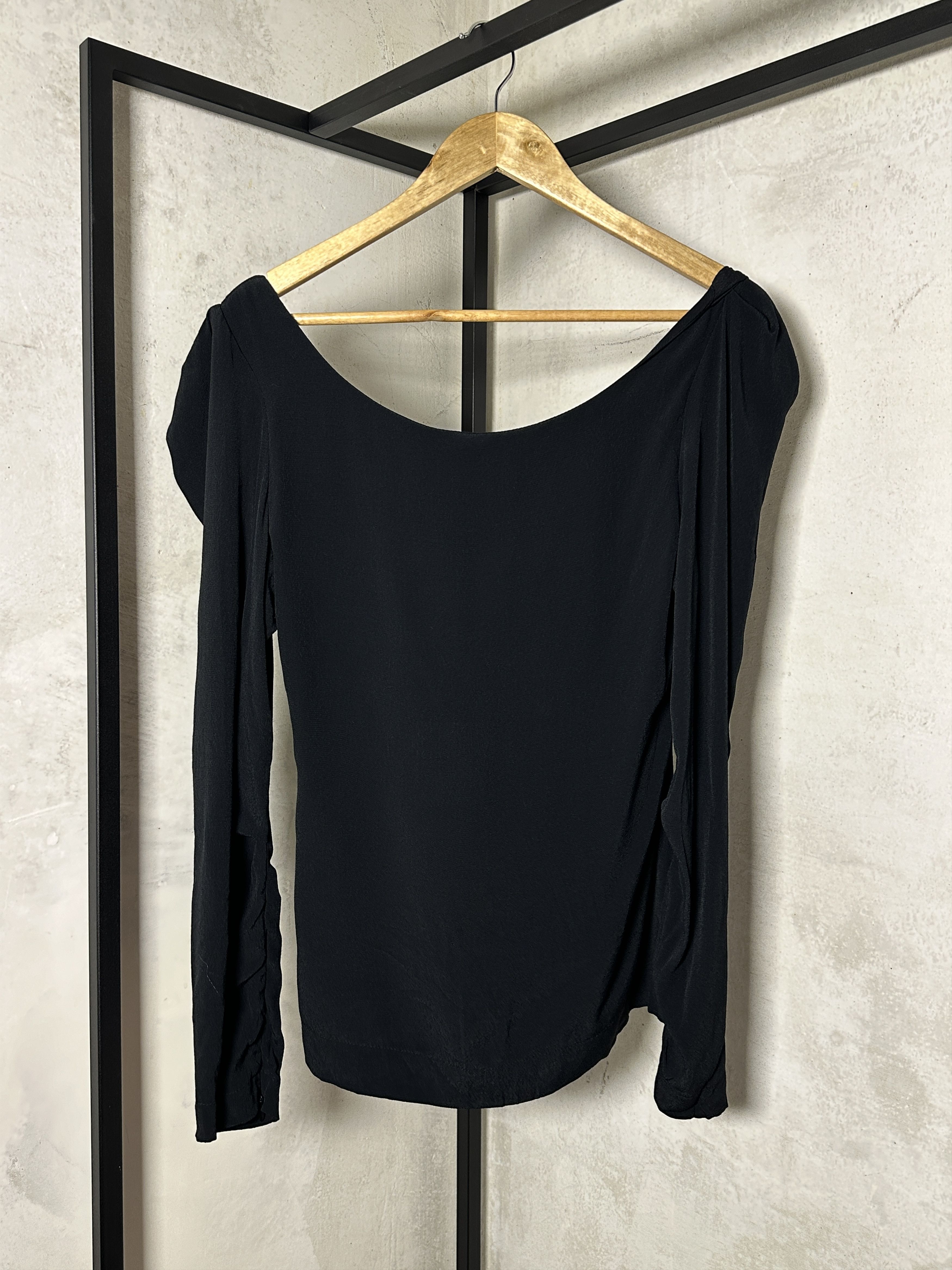 Vivienne Westwood Vivienne Westwood Elizabeth Draped Square-neck Crepe Top Size M / US 6-8 / IT 42-44 - 4 Thumbnail