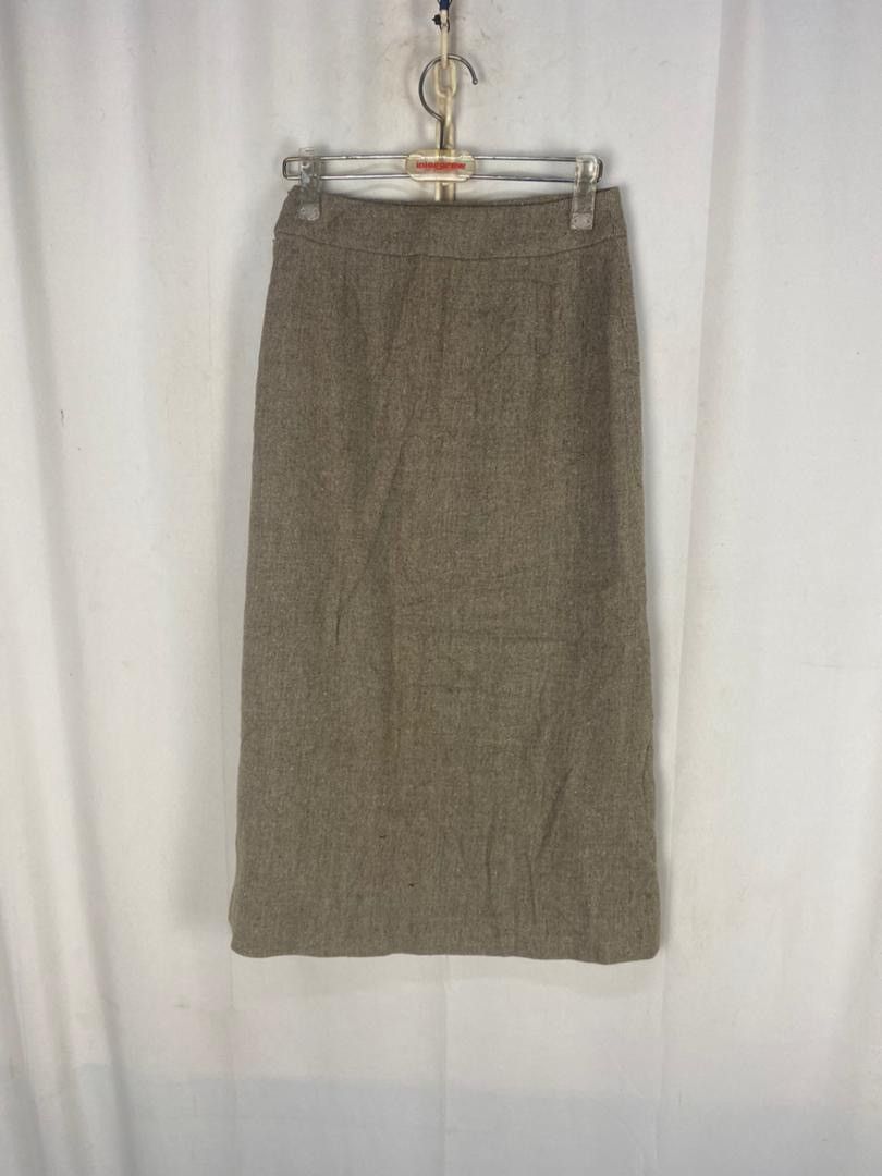 Burberry × Designer Burberrys browns long skirt size 25 Size 25" / US 0 / IT 36 - 10 Thumbnail