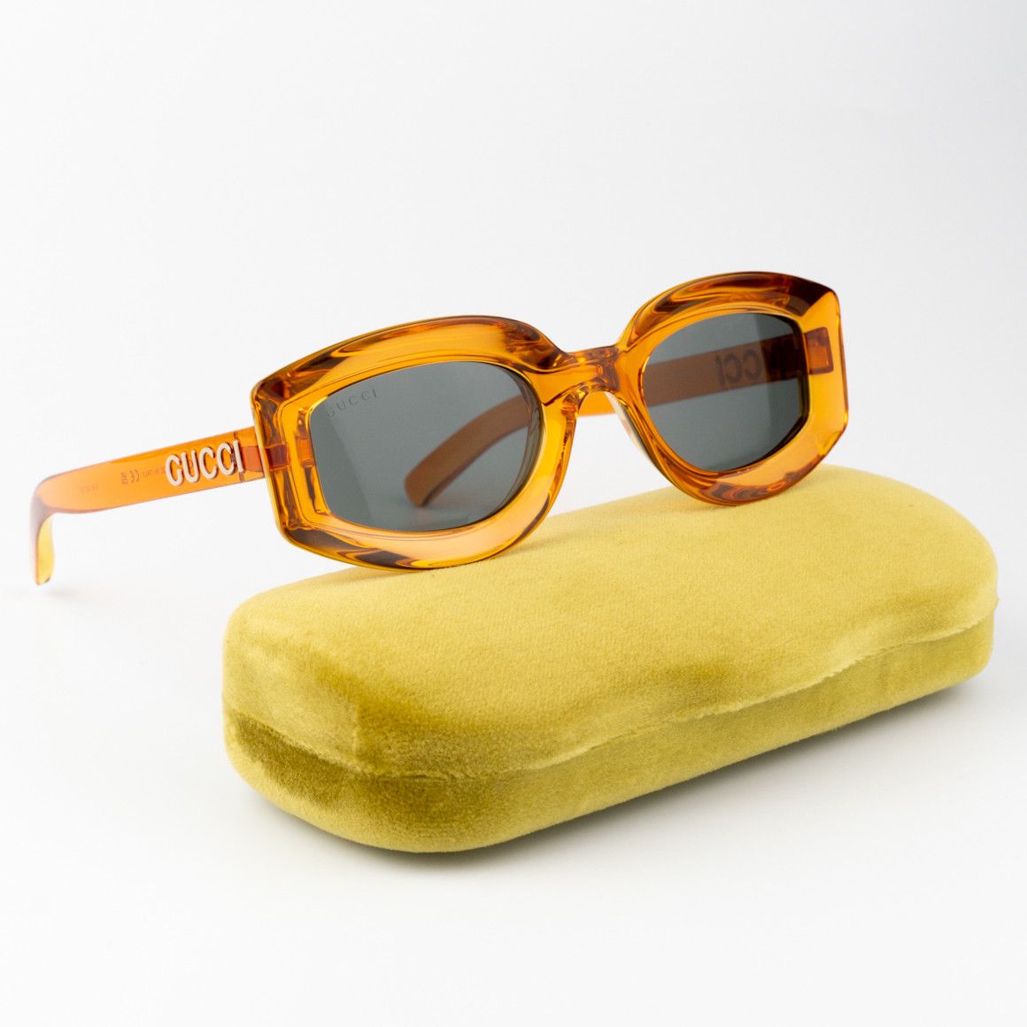 Gucci NEW Gucci GG1719S 005 Women Square Sunglasses GG 1719S Size ONE SIZE - 1 Thumbnail