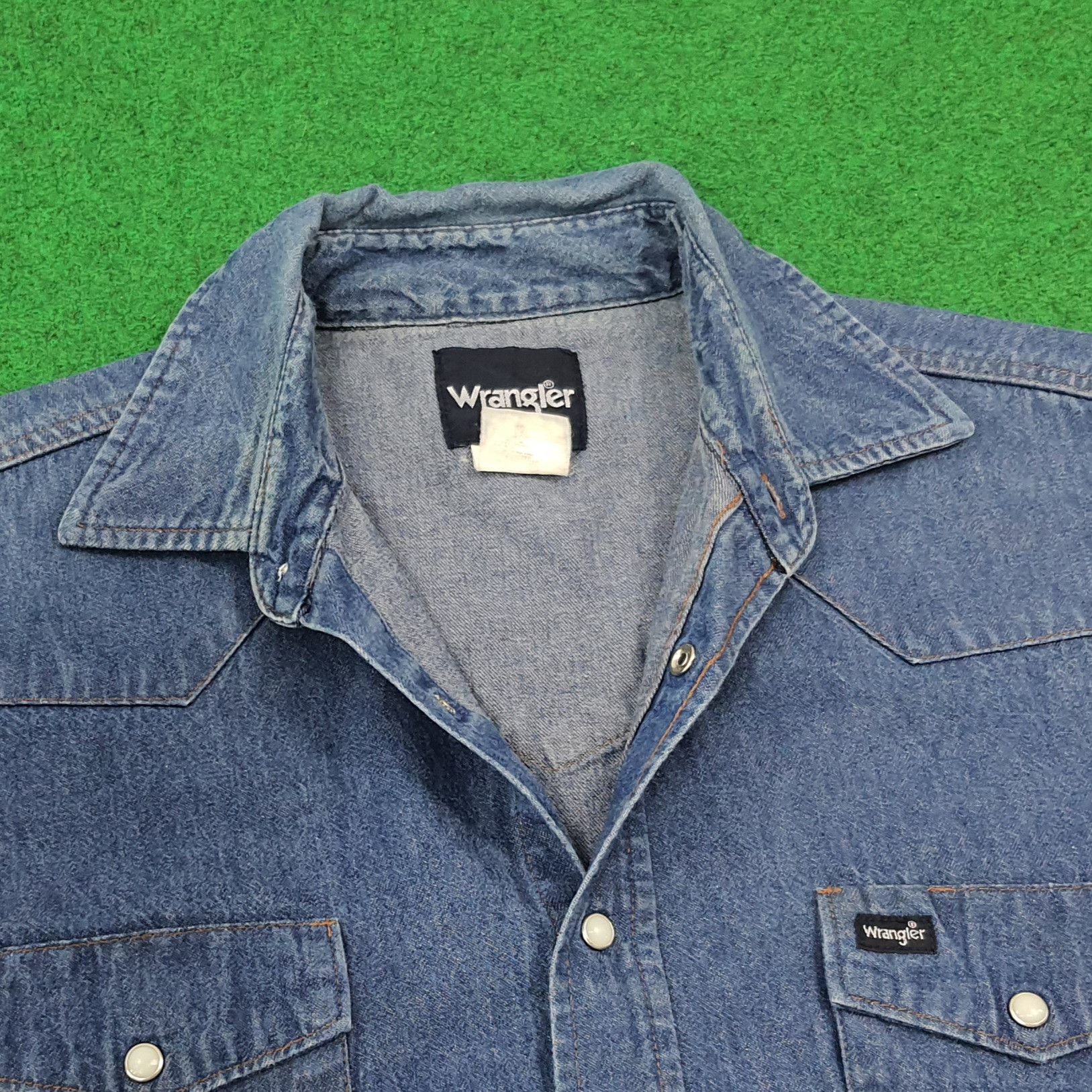 Wrangler Vintage Wrangler Denim Western Rugged Ranchwear C276N23 Size US L / EU 52-54 / 3 - 4 Thumbnail