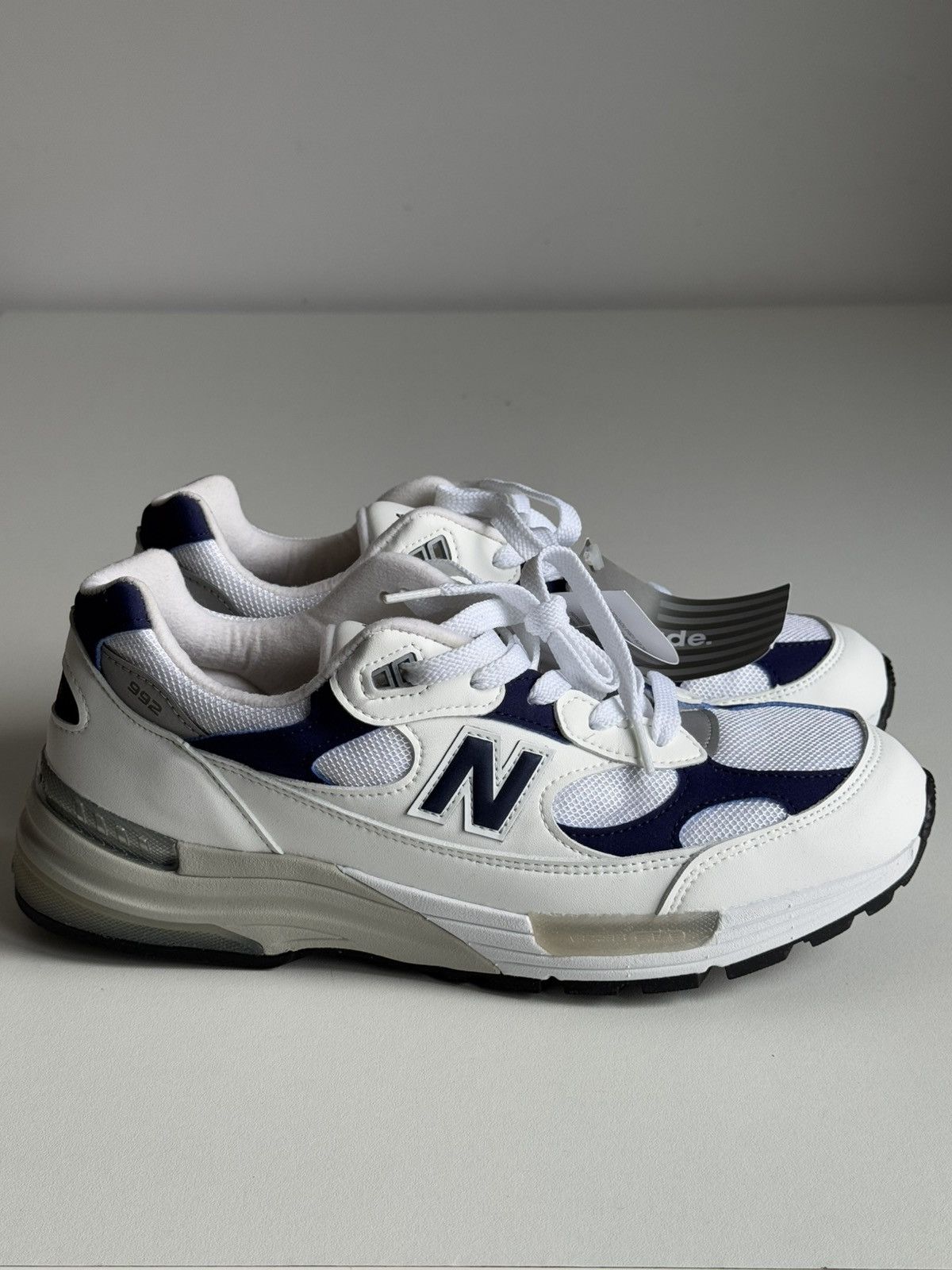 New Balance NEW BALANCE 992 MADE IN USA WHITE M992EC | Grailed