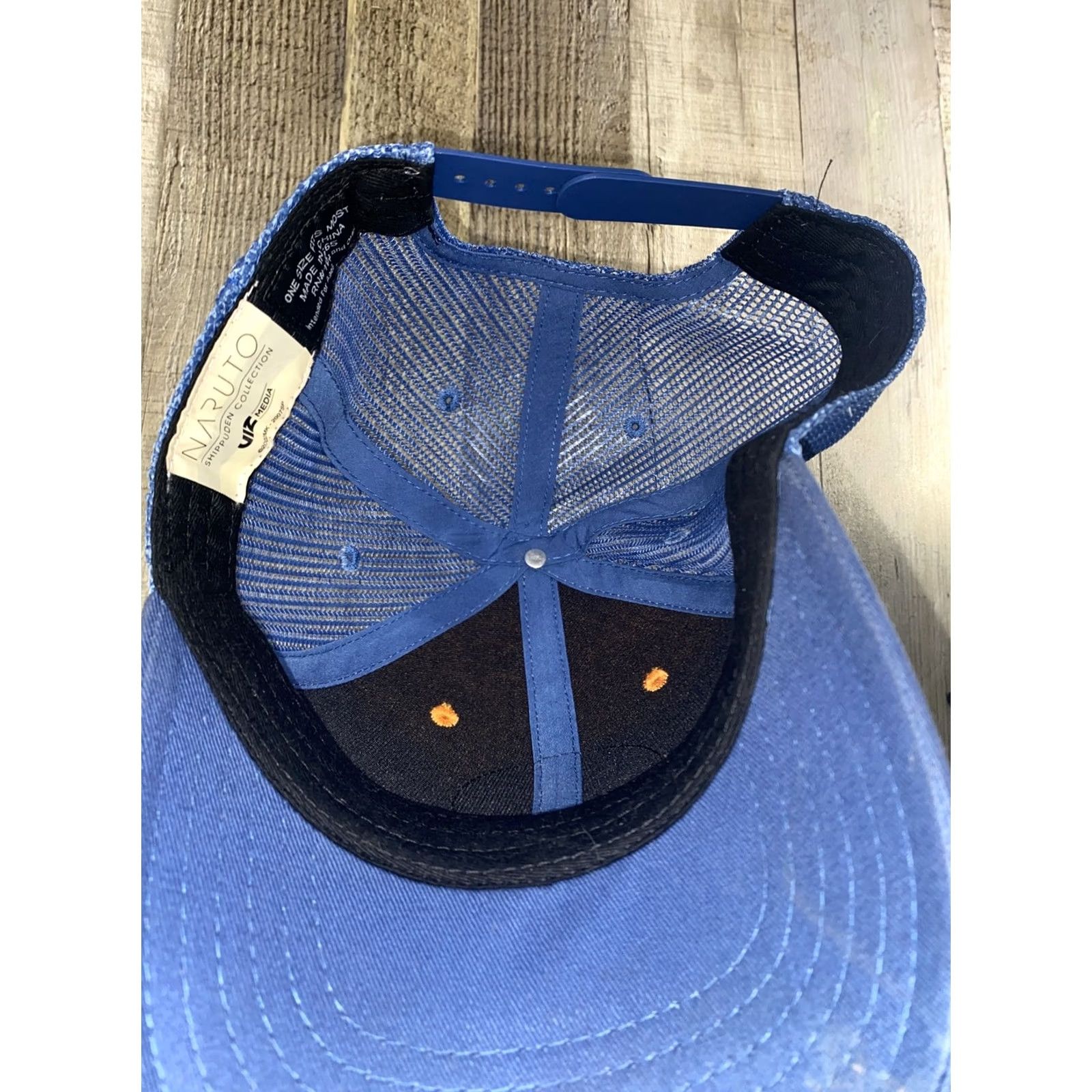 Vintage Naruto Hat Orange Blue Snapback Baseball Cap Beach Shippuden Japanese Anime Baseball Cap Adjustable Men Orange 90s Anime Mens Size ONE SIZE - 2 Thumbnail