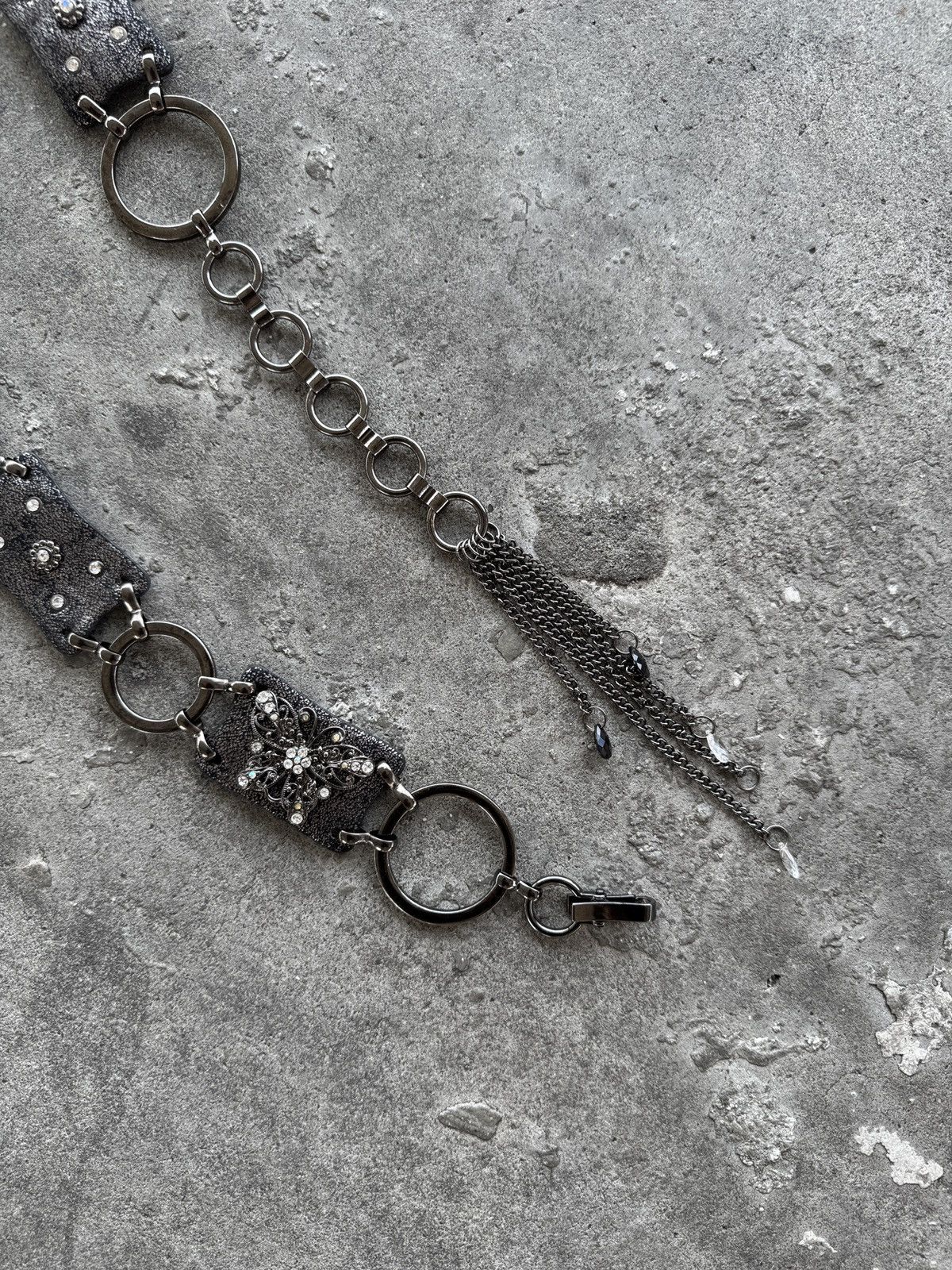 Vintage Belt Butterfly Chain Iron Size ONE SIZE - 2 Thumbnail