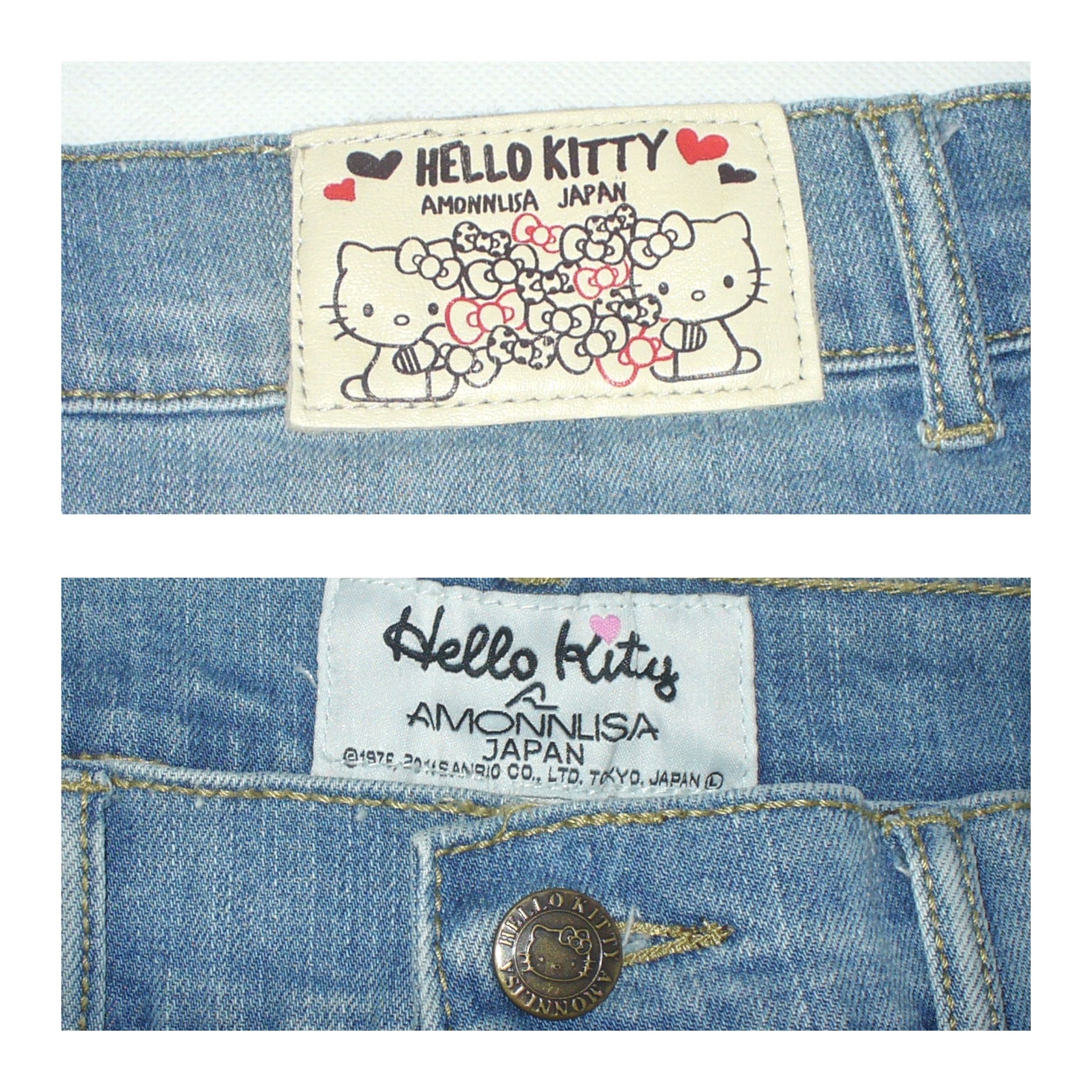 Other Hello Kitty denim mini skirt Size 26" / US 2 / IT 38 - 4 Thumbnail