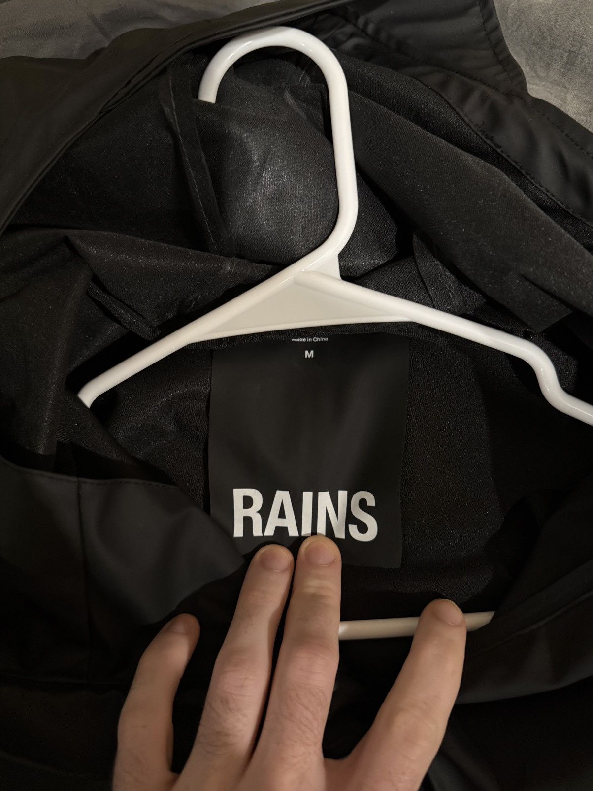 Rains Rains Storm Breaker Rain Jacket Black Size Medium Size US M / EU 48-50 / 2 - 2 Thumbnail