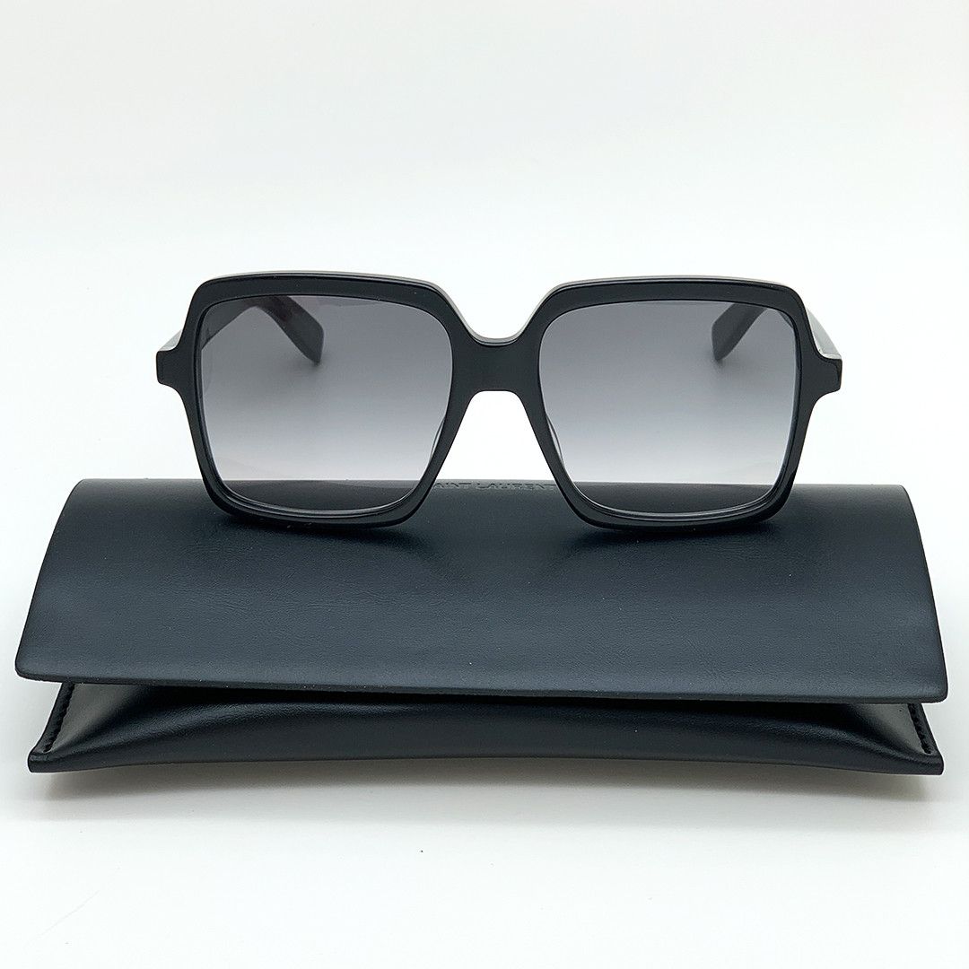 Saint Laurent Paris NEW Saint Laurent SL174 001 Oversized Women Sunglasses Size ONE SIZE - 2 Thumbnail