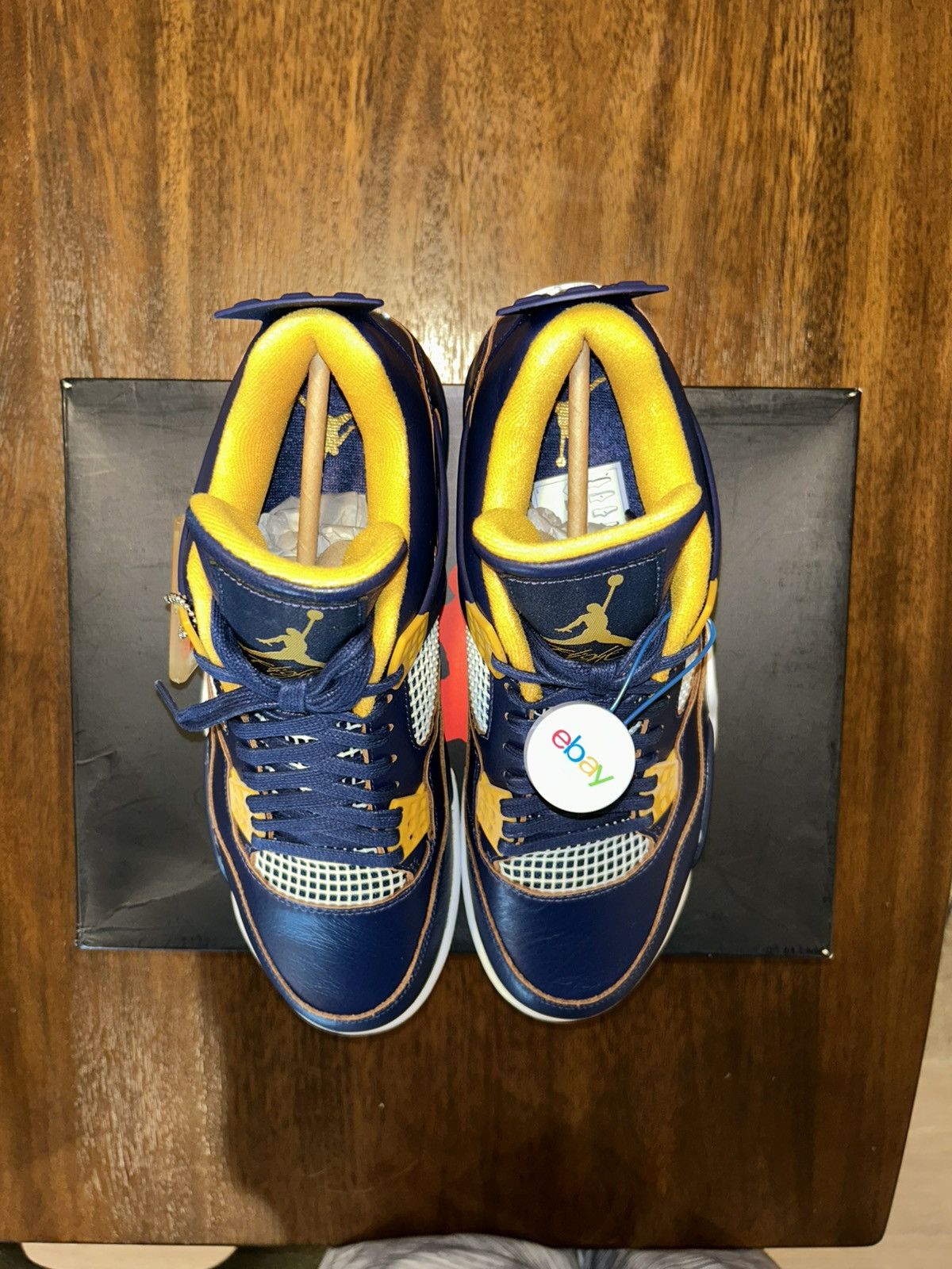 Jordan Brand × Nike Jordan 4 Retro Dunk From Above DS 2016 308497-425 Sz 11 Size US 11 / EU 44 - 3 Thumbnail