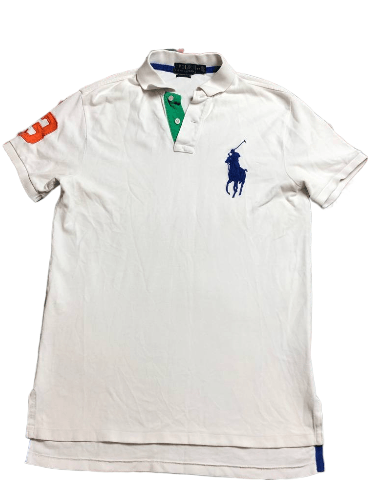 Polo Ralph Lauren Vintage Polo Ralph Lauren Custom Fit Polo Size M Size US M / EU 48-50 / 2 - 1 Thumbnail