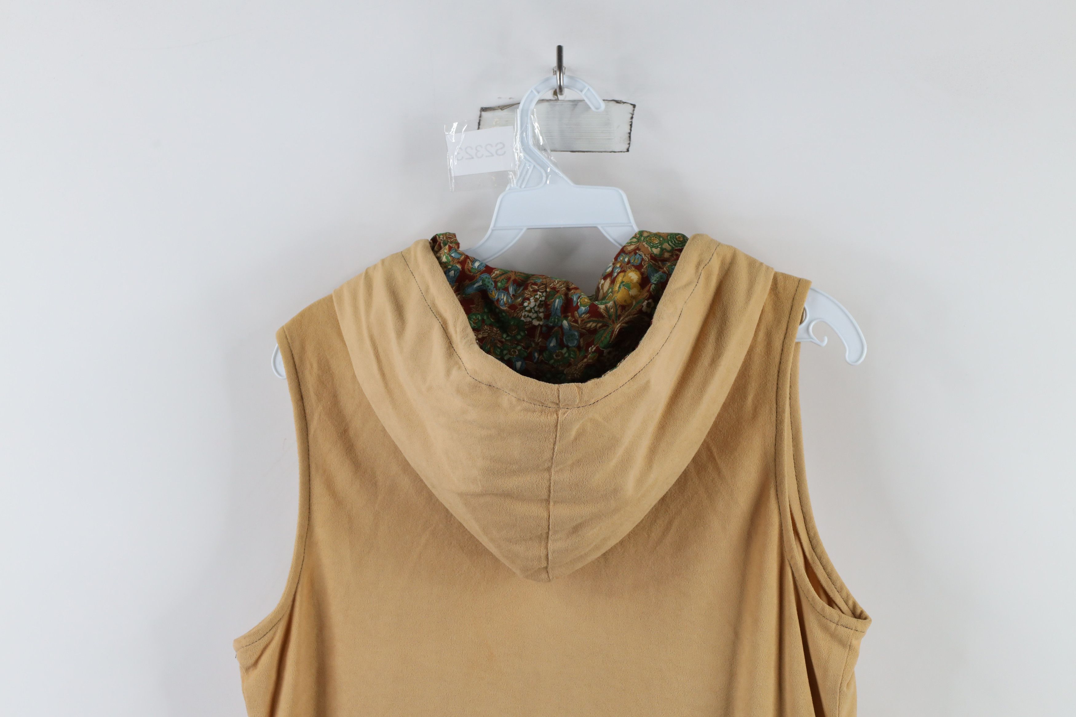 Vintage 60s 70s Union Made Boho Chic Full Length Hoodie USA